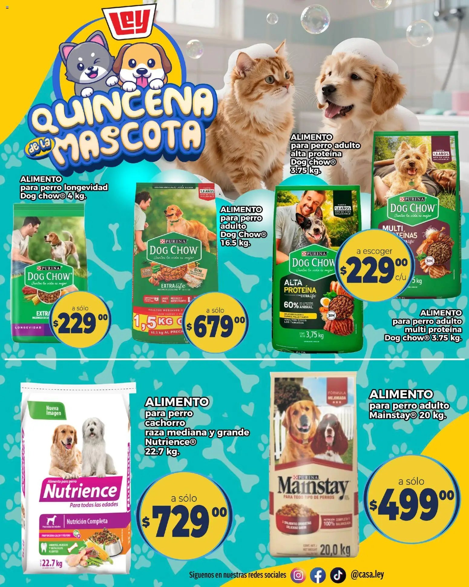Casa Ley oferta desde 29/06/2026 Casa Ley folleto Quincena de la mascota