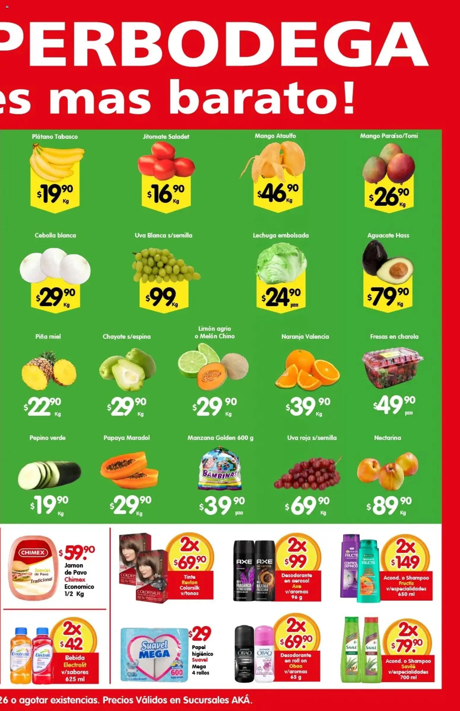 Arteli oferta desde 30/06/2026 Arteli folleto Aká Super Bodega
