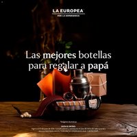 La Europea oferta desde 17/06/2026 La Europea catálogo Las mejores botellas para regalar a papá