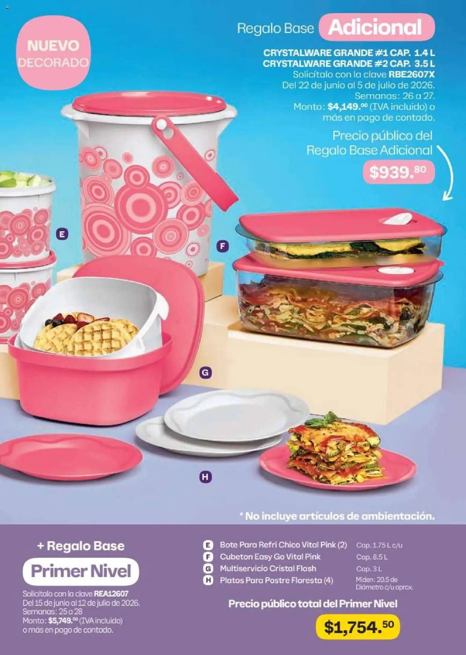 Tupperware oferta desde 15/06/2026 Tupperware catálogo