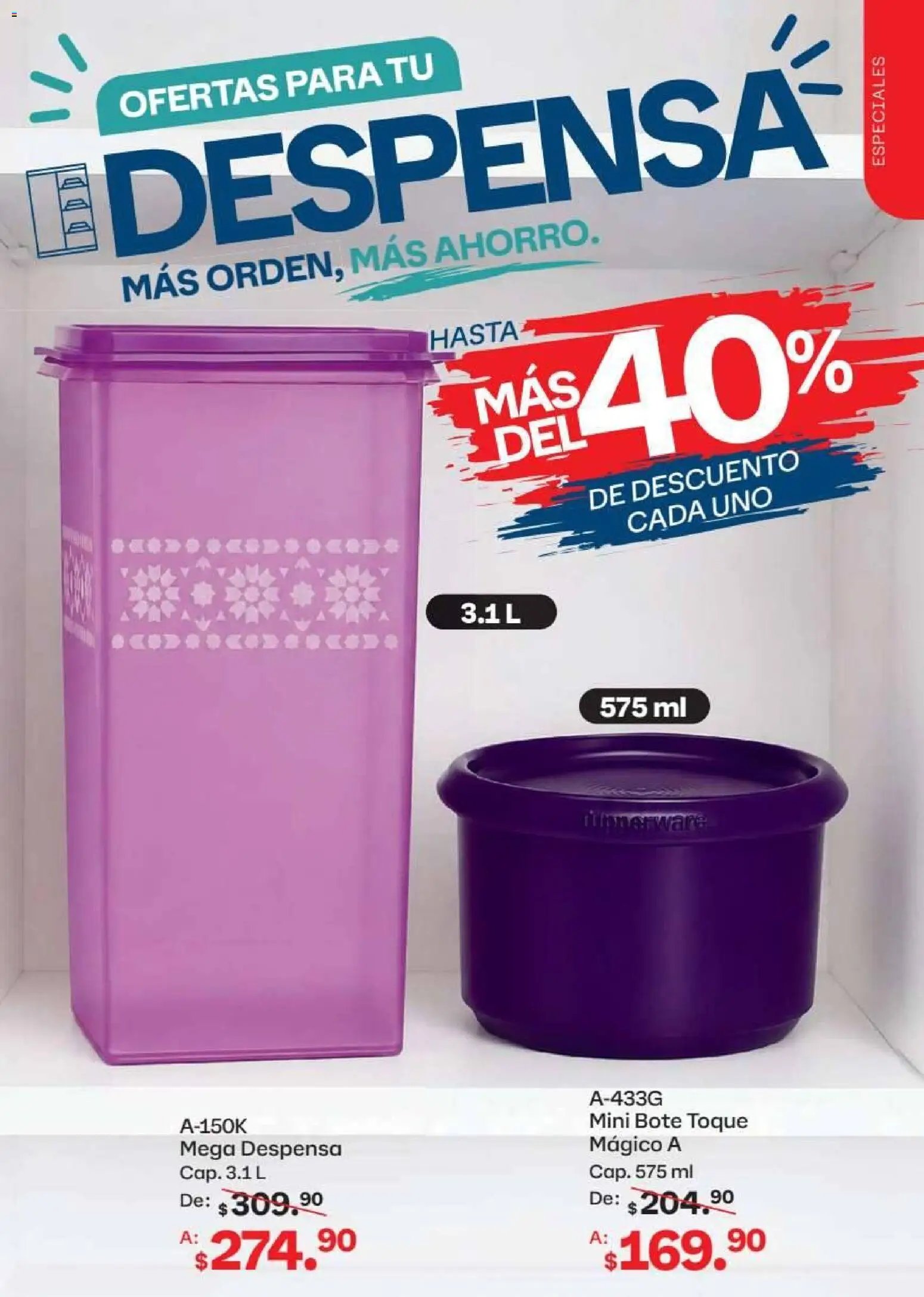 Tupperware oferta desde 15/06/2026 Tupperware catálogo