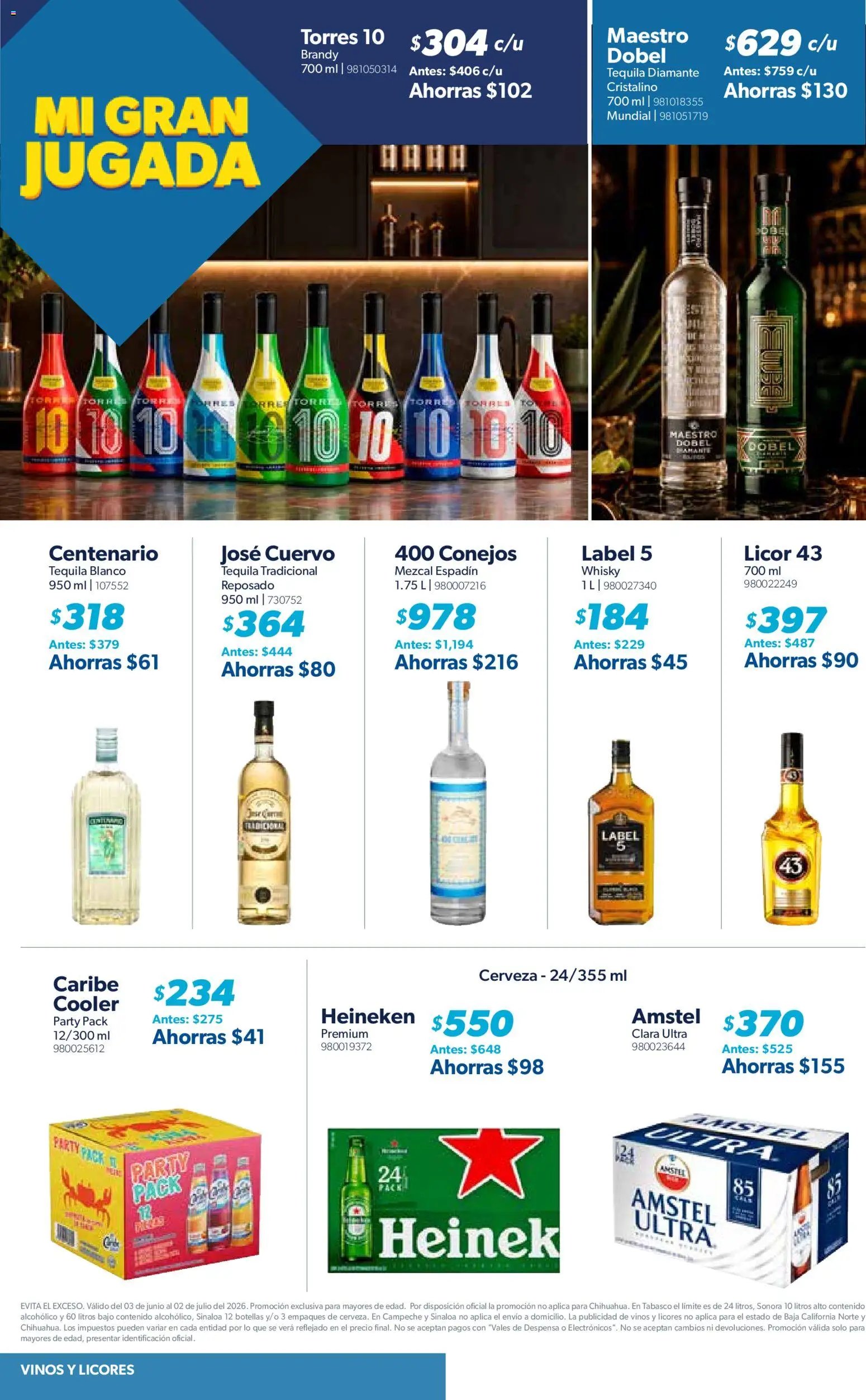 Sam's Club oferta desde 03/06/2026 Sam's Club catálogo Mi gran jugada. Es comprar productos únicos