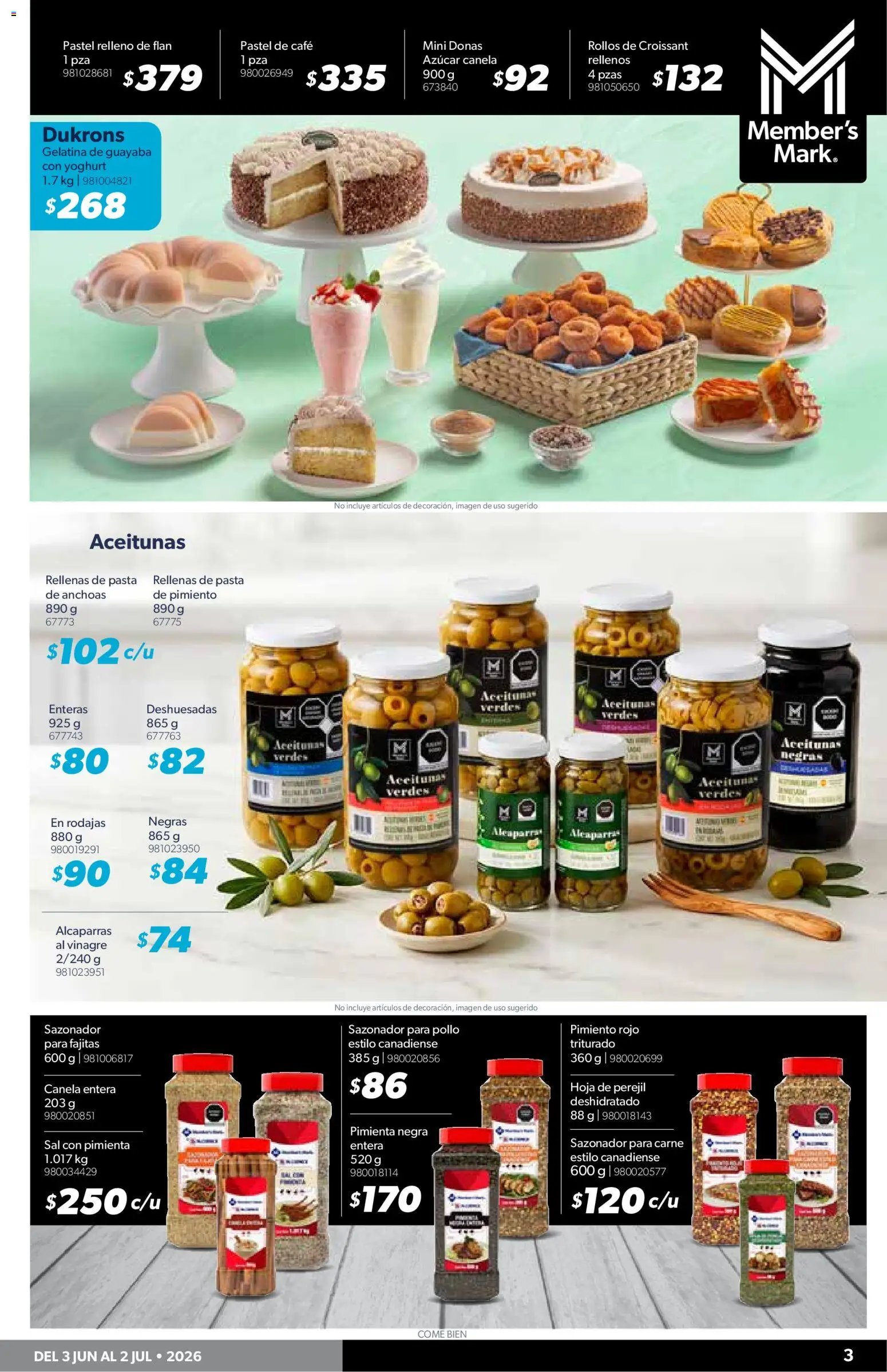 Sam's Club oferta desde 03/06/2026 Sam's Club catálogo Mi gran jugada. Es comprar productos únicos