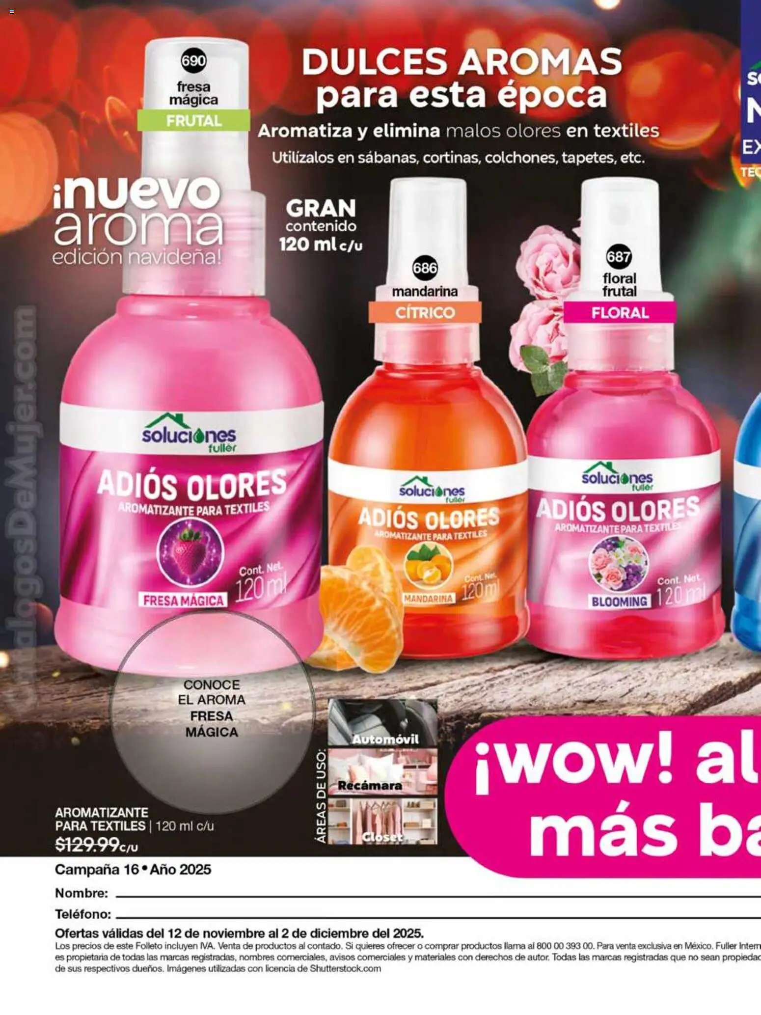 Fuller oferta desde 12/11/2025 Campaña 16 2025