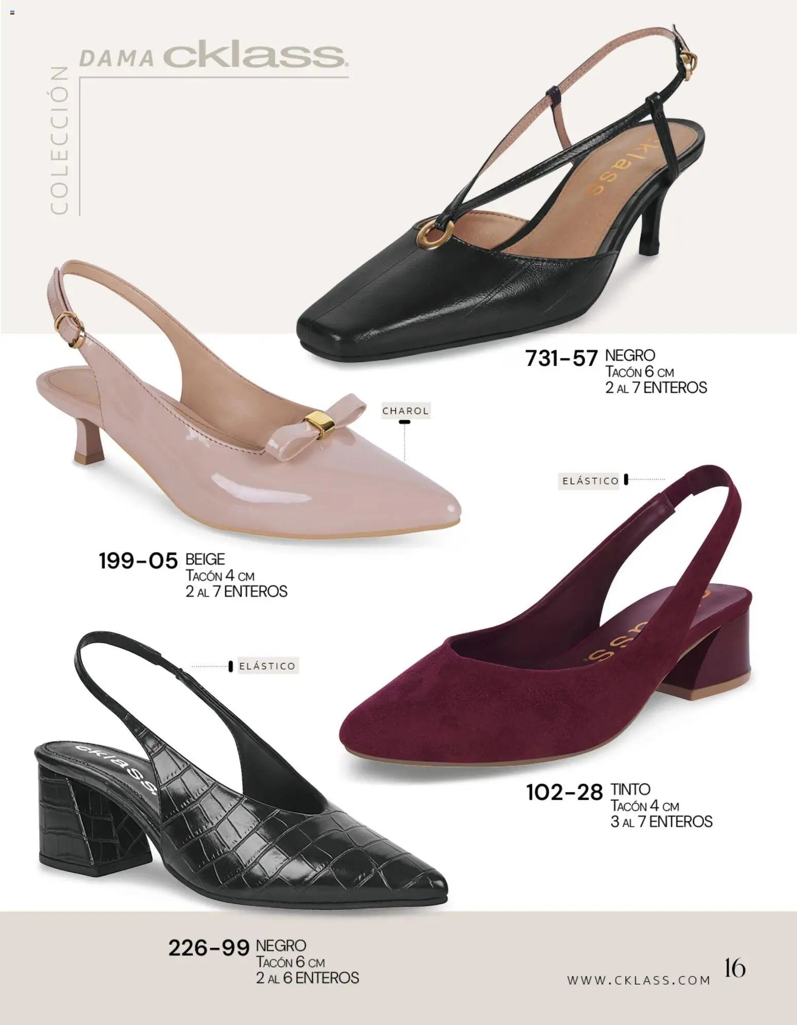 Cklass oferta desde 08/07/2026 Cklass catálogo Dama calzado