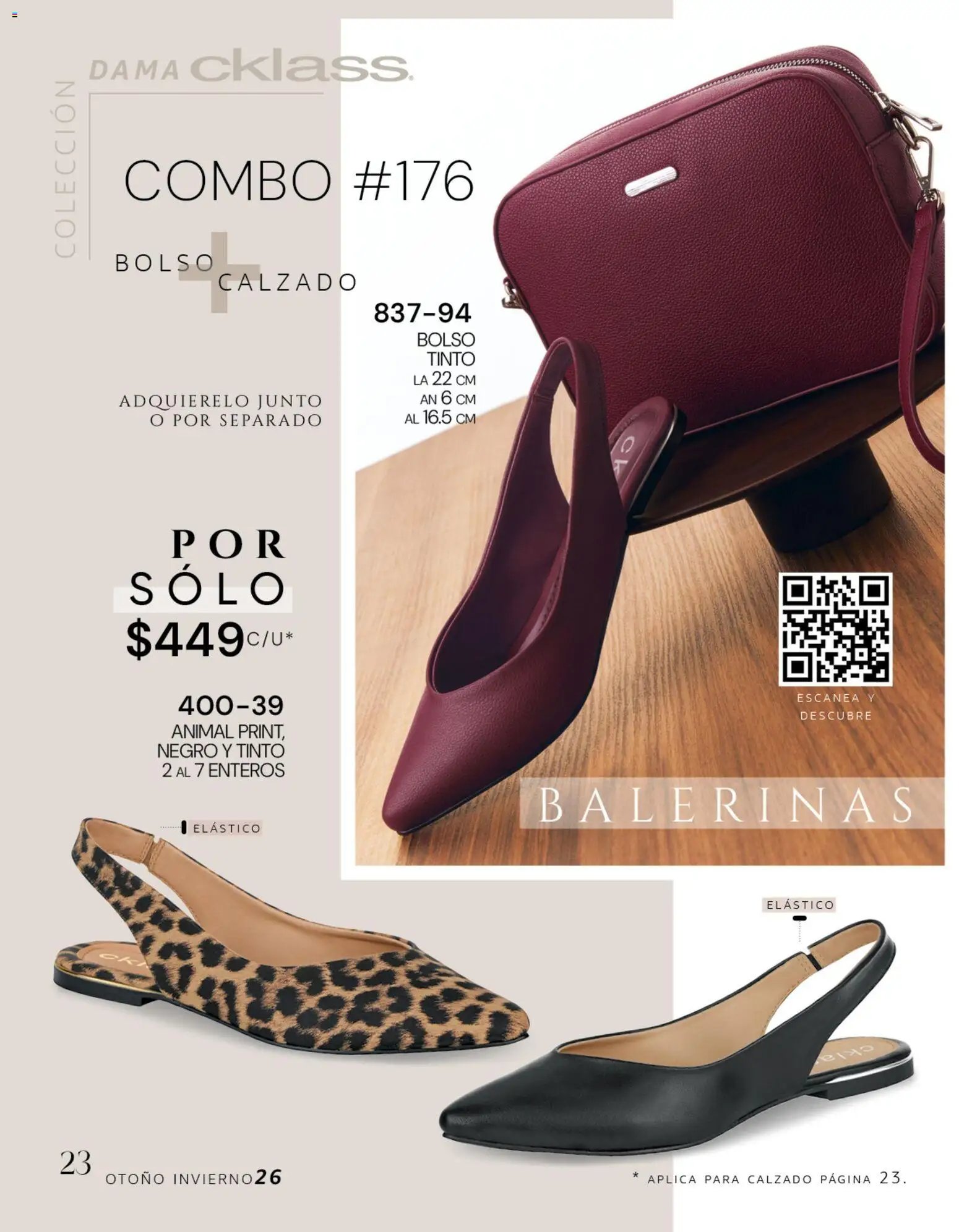 Cklass oferta desde 08/07/2026 Cklass catálogo Dama calzado