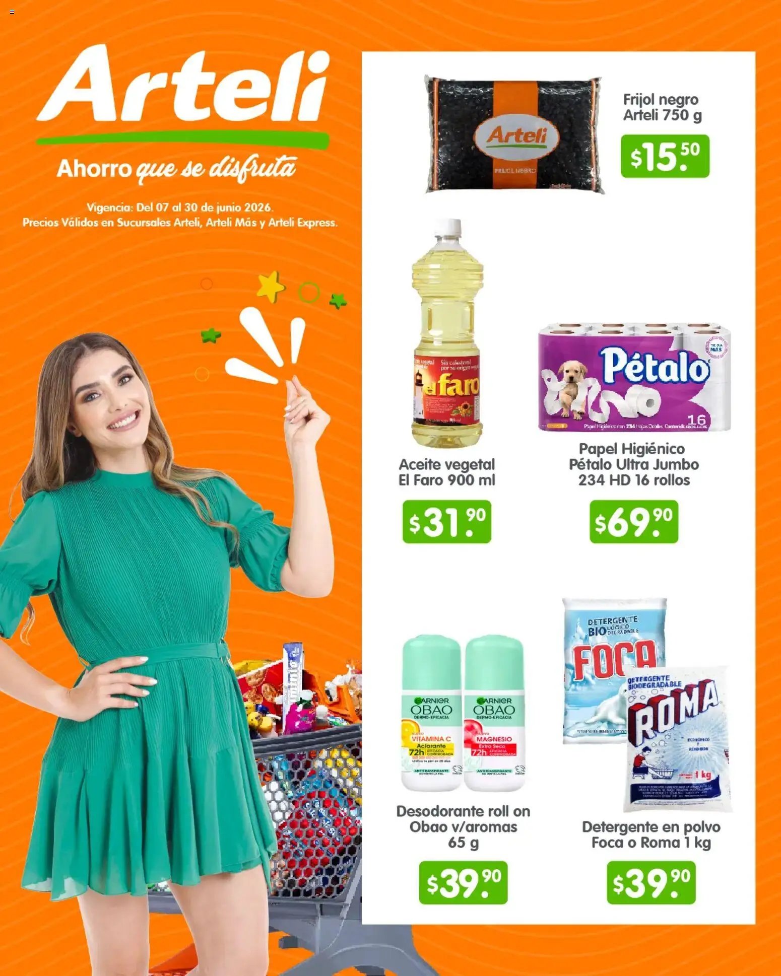 Arteli oferta desde 07/06/2026 Arteli folleto Quincenal