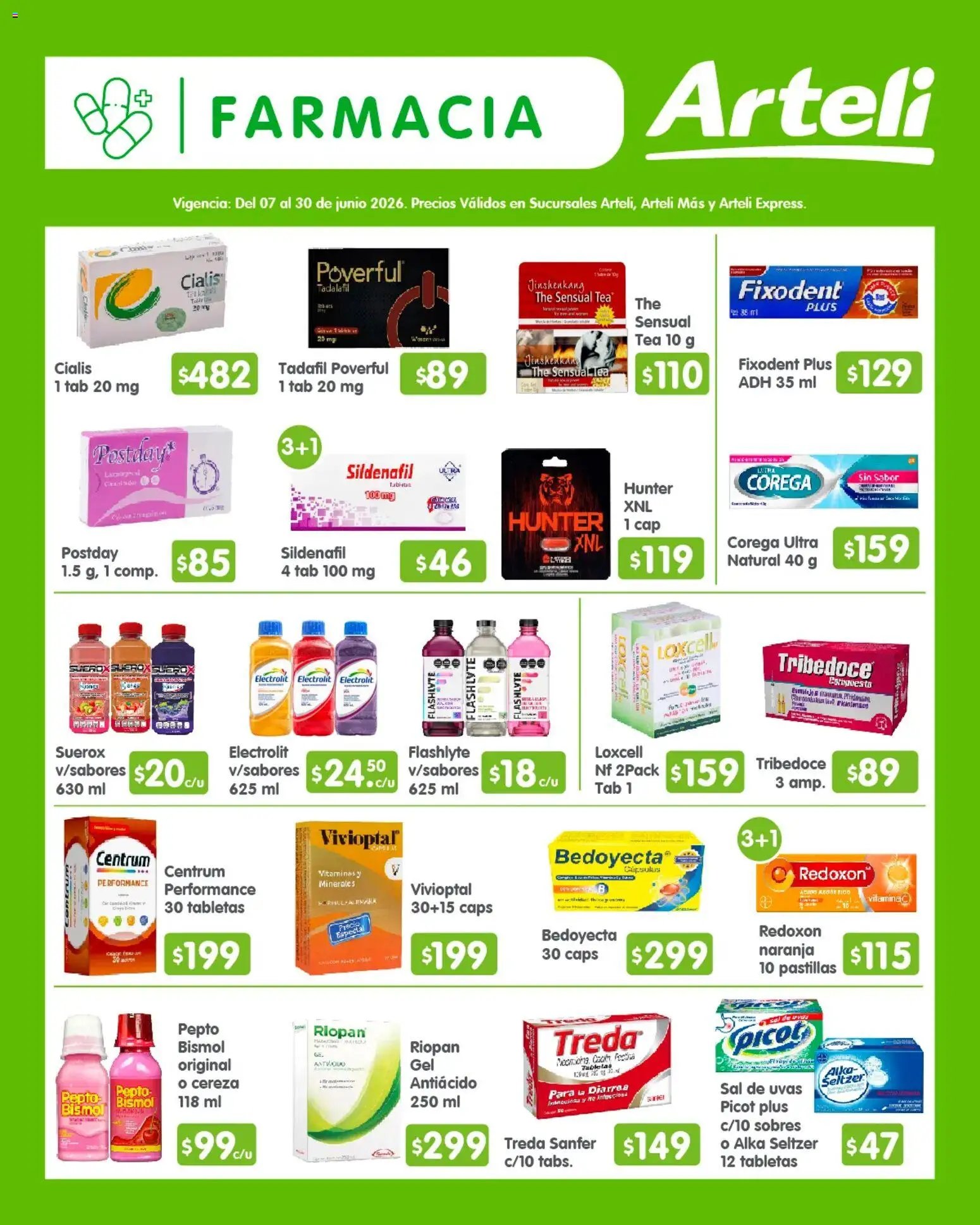 Arteli oferta desde 07/06/2026 Arteli folleto Quincenal