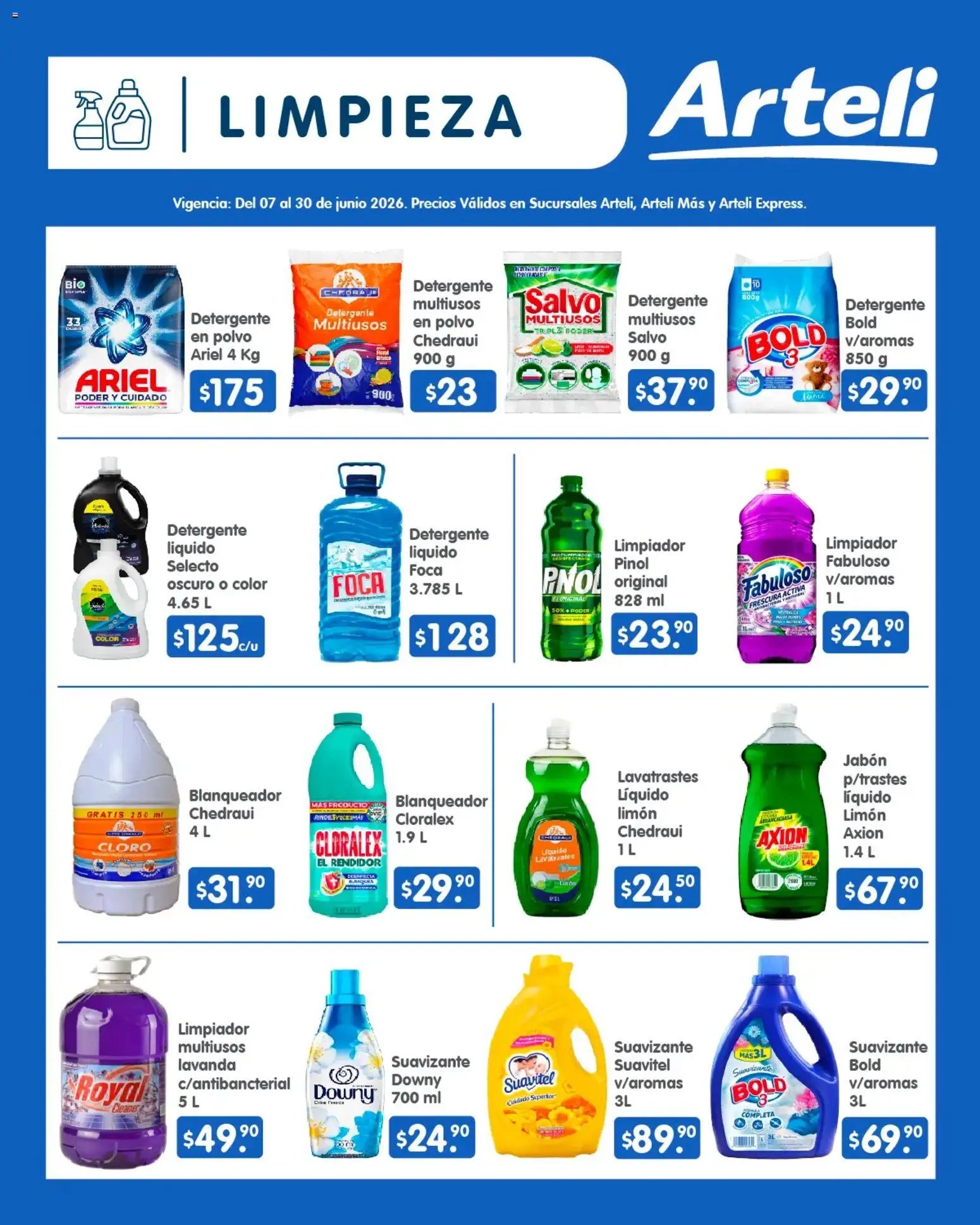 Arteli oferta desde 07/06/2026 Arteli folleto Quincenal