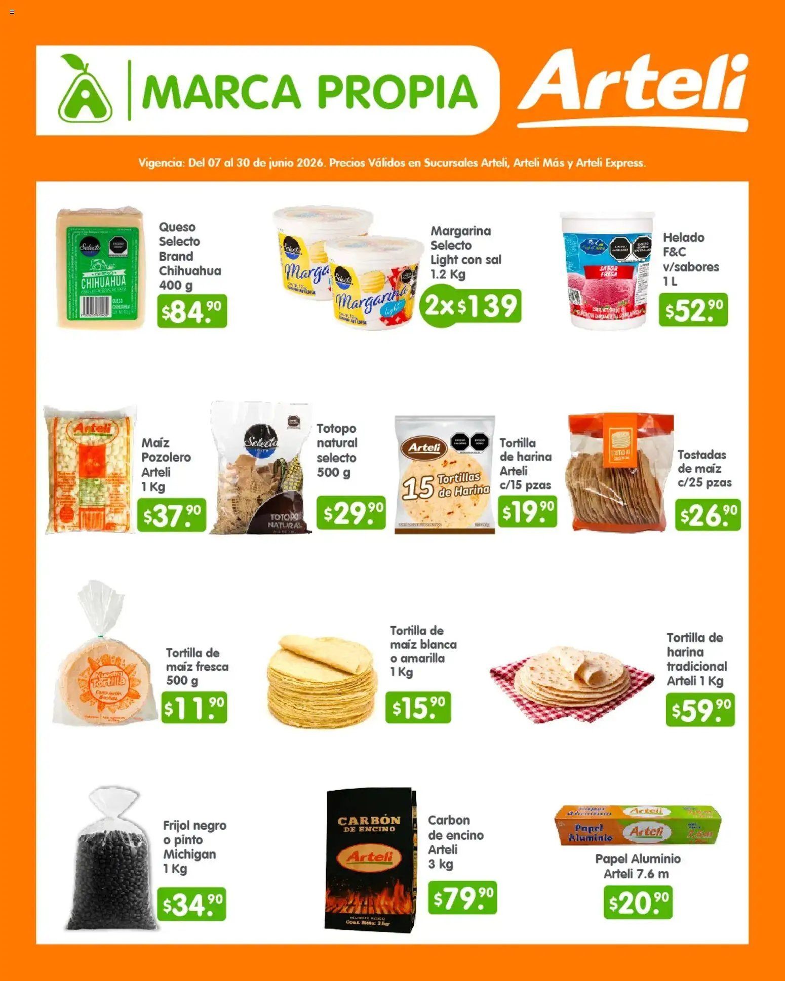 Arteli oferta desde 07/06/2026 Arteli folleto Quincenal
