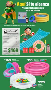 Bodega Aurrerá oferta desde 06/03/2026 Bodega Aurrerá folleto Vacaciones (2026-03-06 - 2026-04-10)