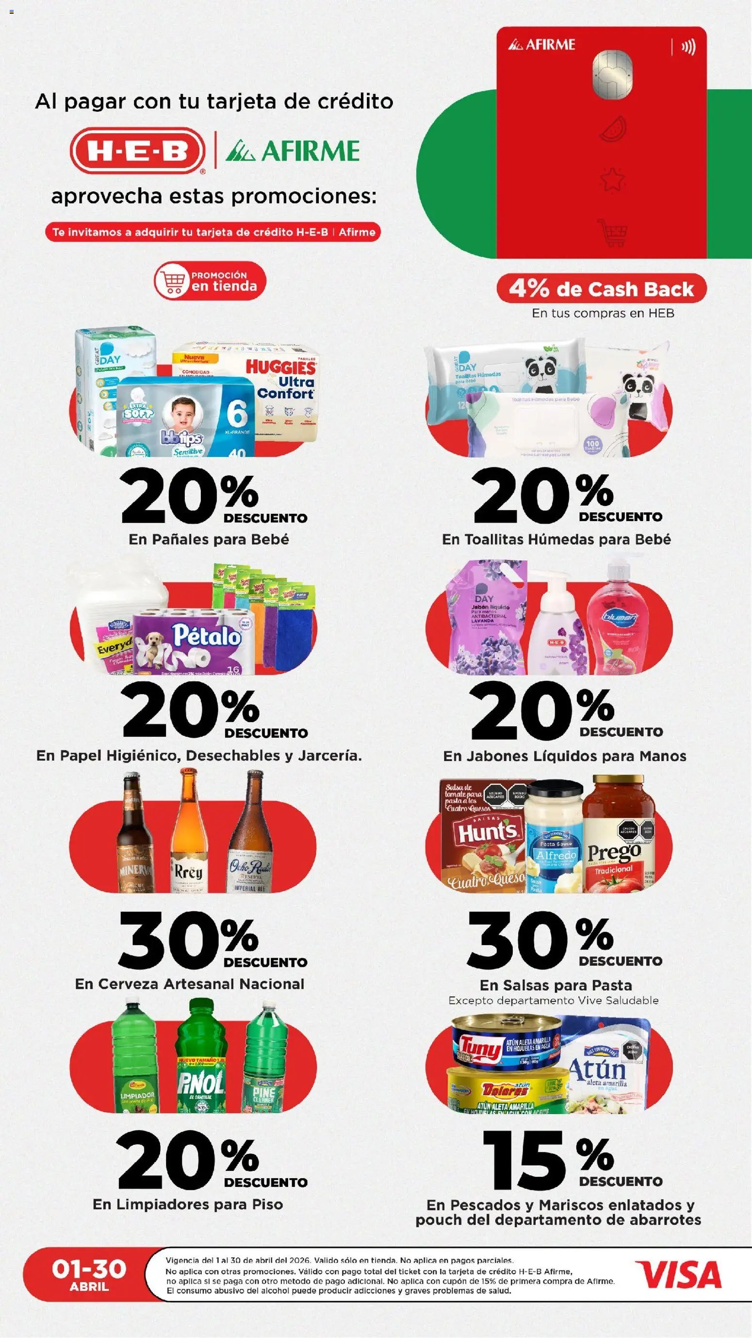 H-E-B oferta desde 31/03/2026 H-E-B folleto Ofertas (2026-03-31 - 2026-04-02)