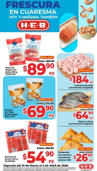 H-E-B oferta desde 31/03/2026 H-E-B folleto Ofertas (2026-03-31 - 2026-04-02)