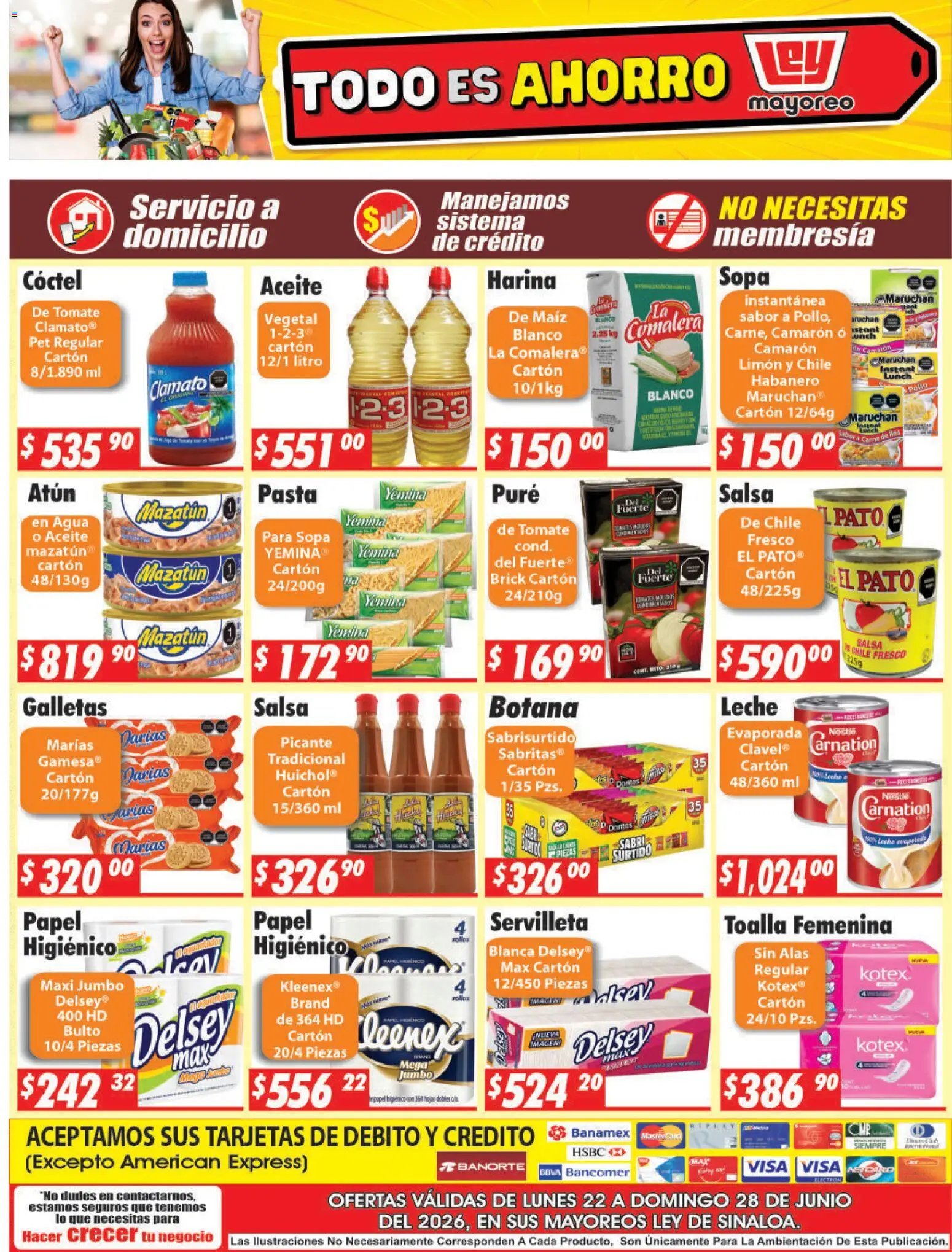 Casa Ley oferta desde 22/06/2026 Casa Ley folleto Sinaloa