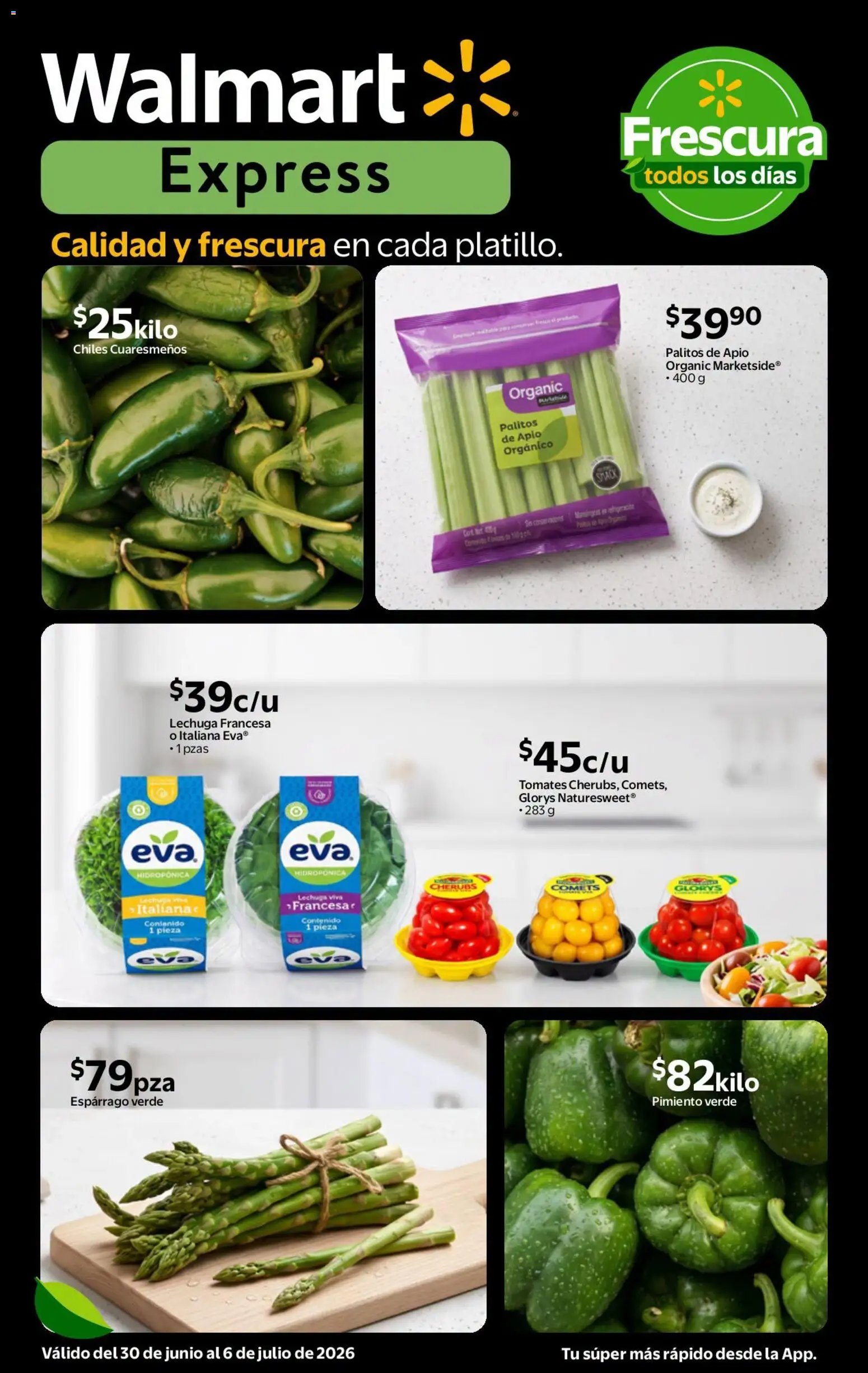Walmart Express oferta desde 30/06/2026 Walmart Express folleto Calidad a precios bajos