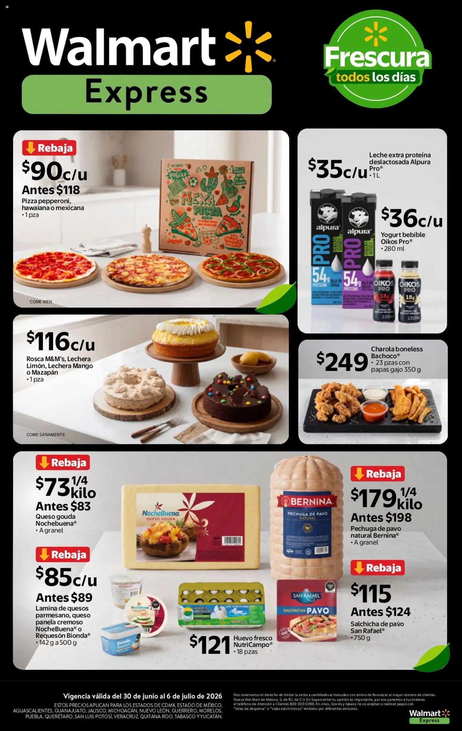 Walmart Express oferta desde 30/06/2026 Walmart Express folleto Calidad a precios bajos