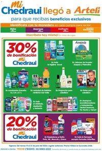 Arteli oferta desde 19/06/2026 Arteli folleto MiChedraui