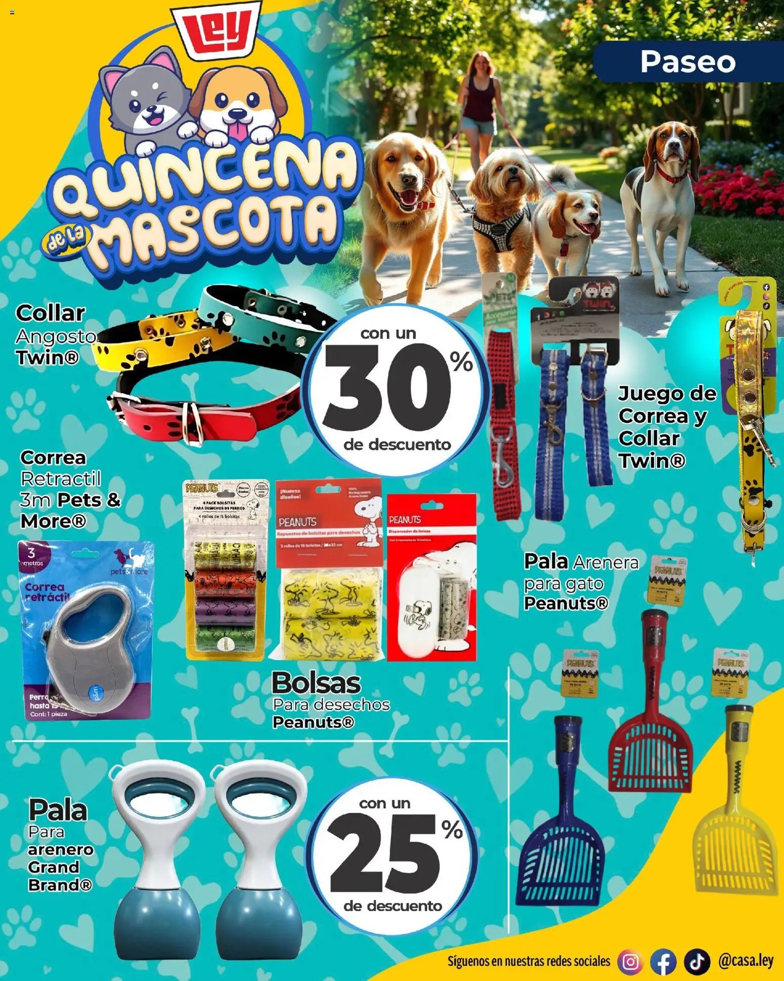 Casa Ley oferta desde 19/06/2026 Casa Ley folleto Quincena de la mascota