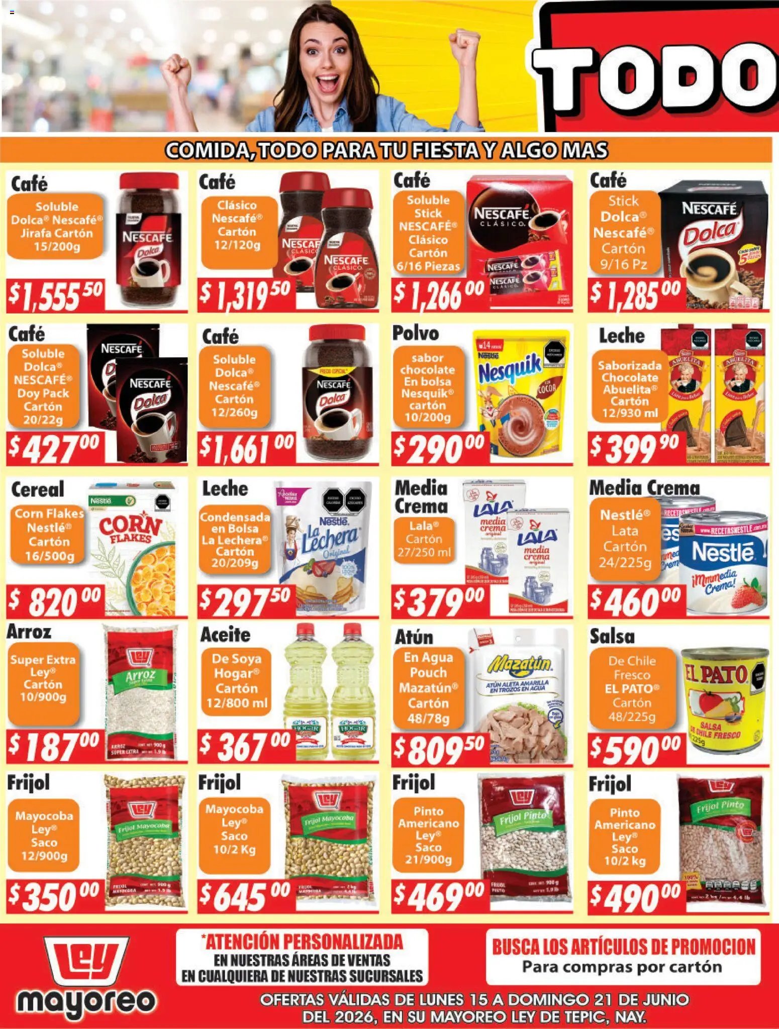 Casa Ley oferta desde 15/06/2026 Casa Ley folleto Tepic