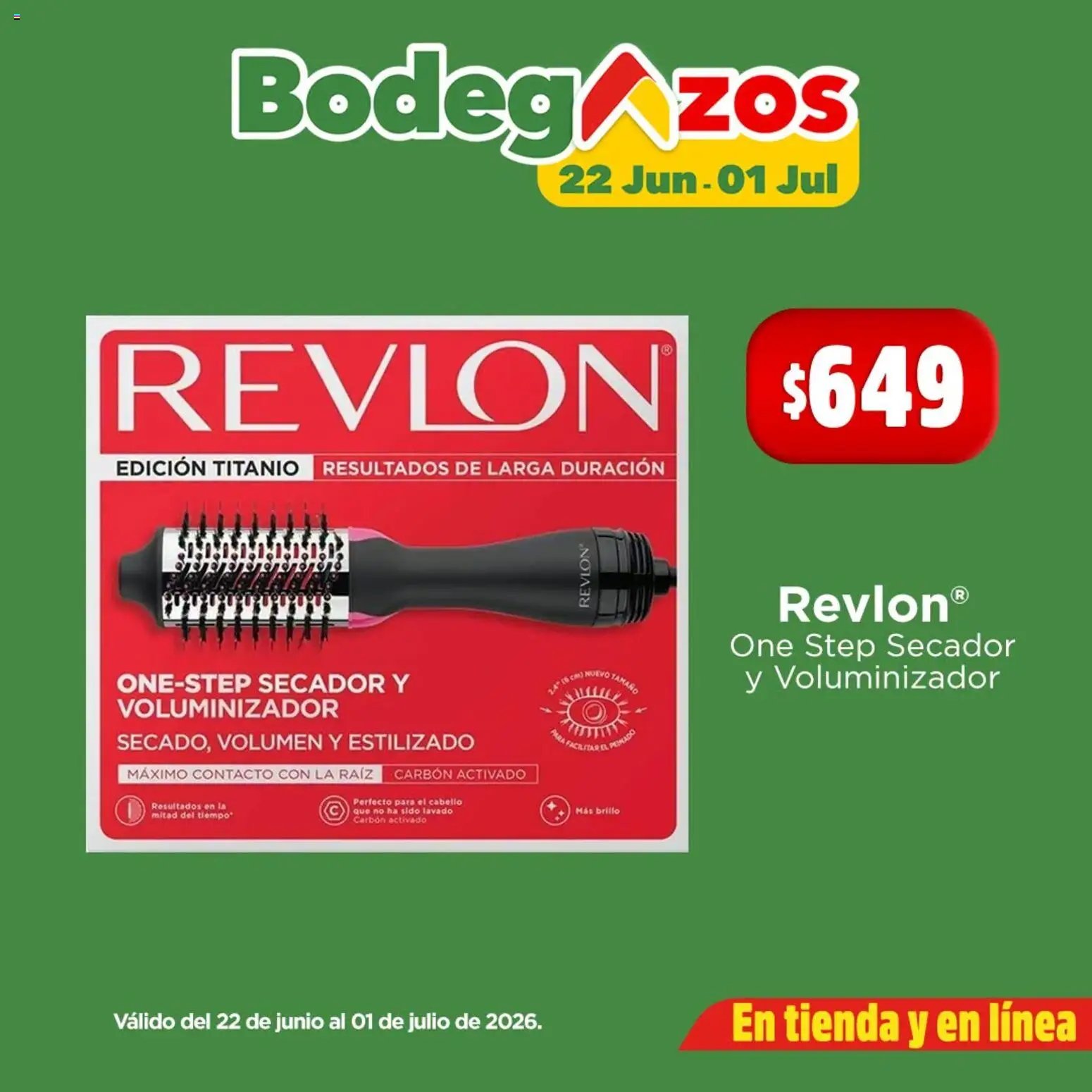 Bodega Aurrerá oferta desde 22/06/2026 Bodega Aurrerá folleto Tu rutina de belleza