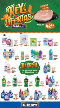 S-Mart oferta desde 30/06/2026 S-Mart folleto Ofertas de feria Juárez