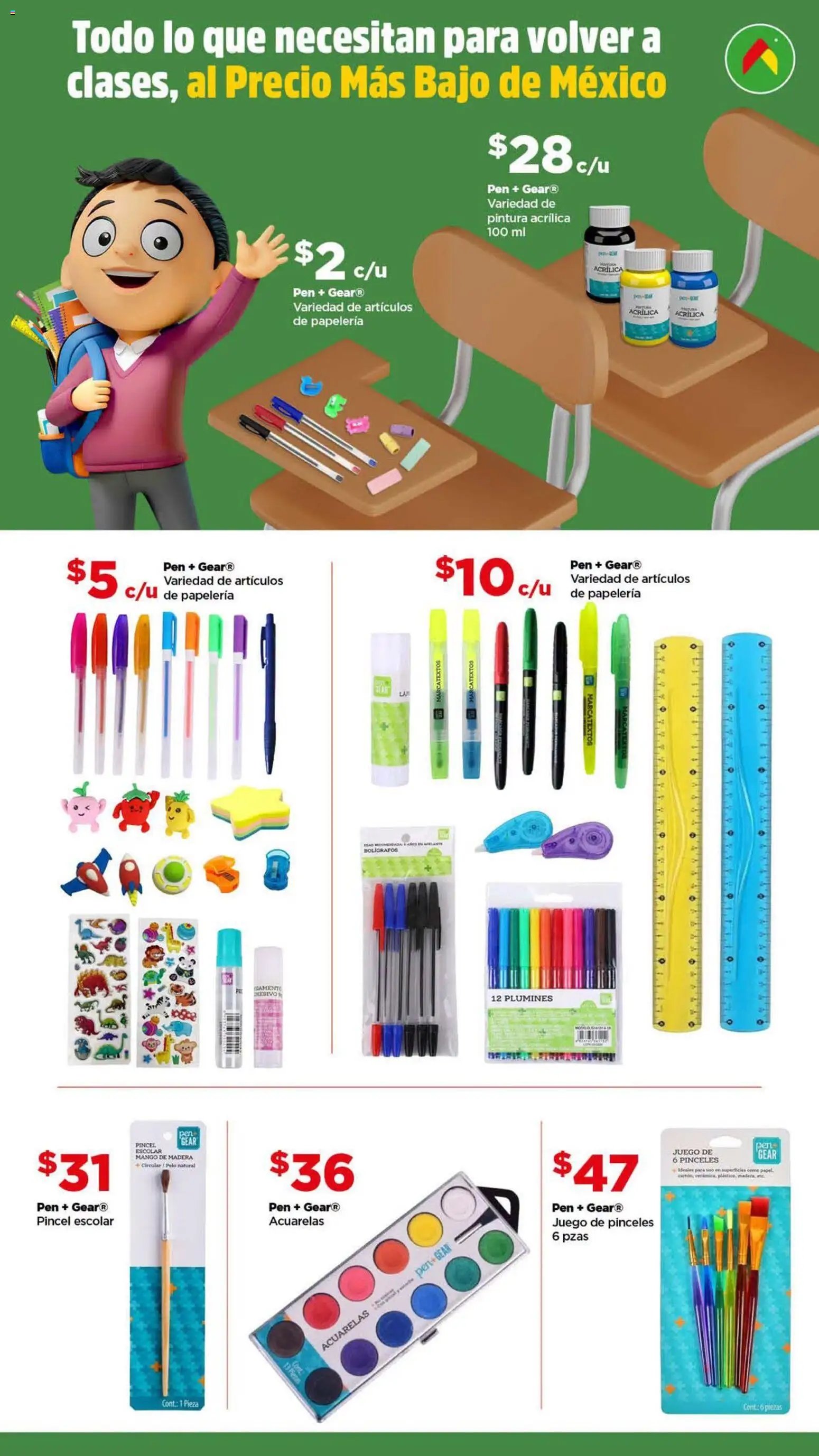 Bodega Aurrerá oferta desde 10/07/2026 Bodega Aurrerá folleto Back to School