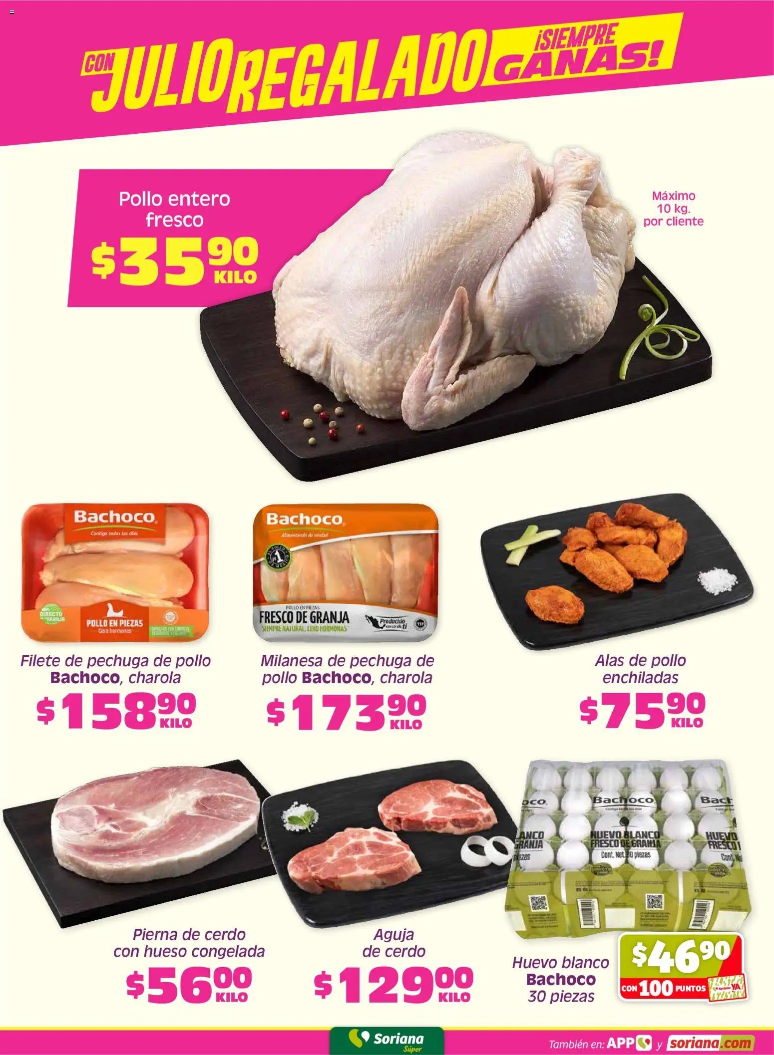 Soriana oferta desde 26/06/2026 Soriana Fin de Semana Súper: Nuevo León, Ciudad Victoria y Tampico