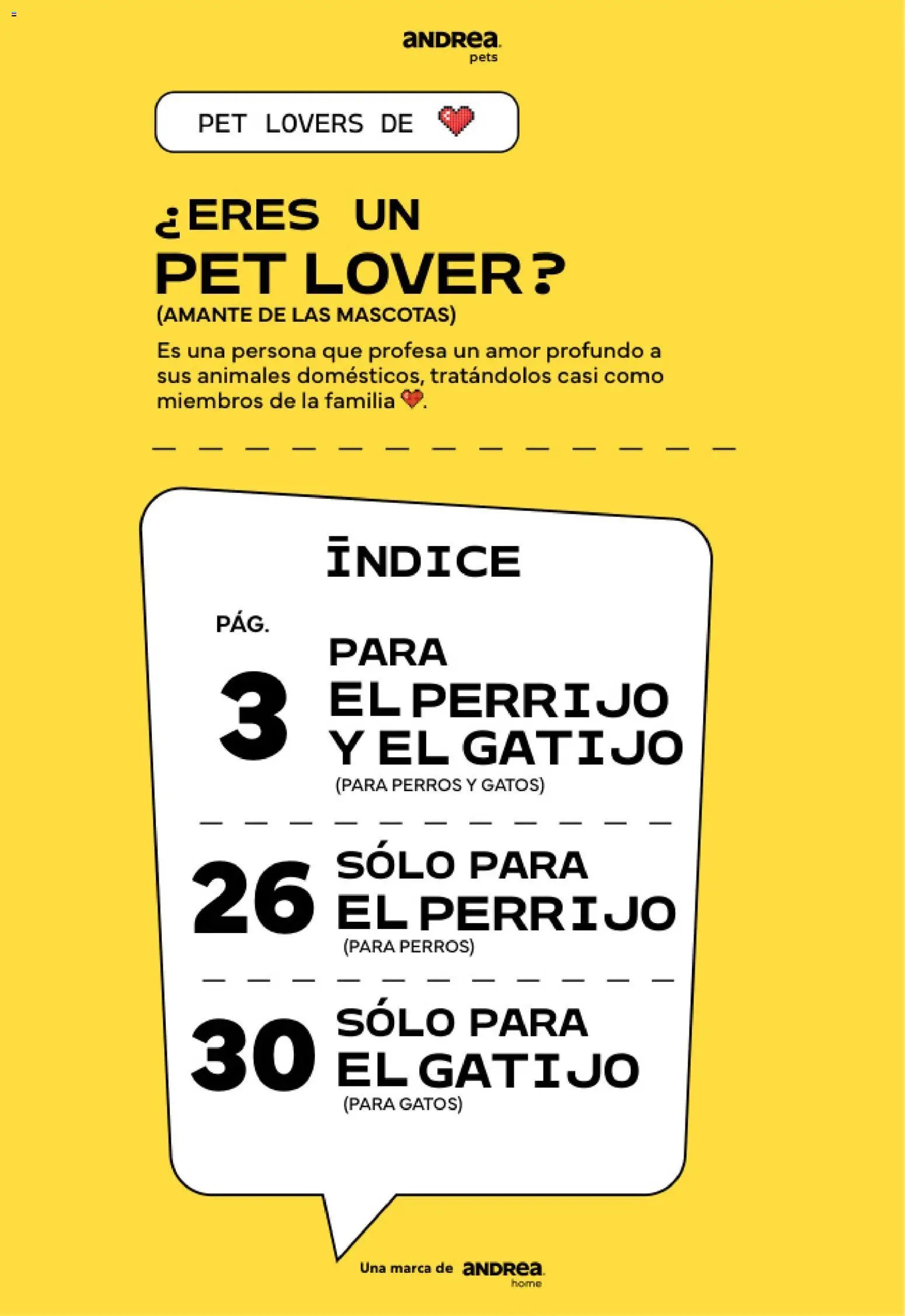 Andrea oferta desde 24/05/2026 Andrea catálogo Pets