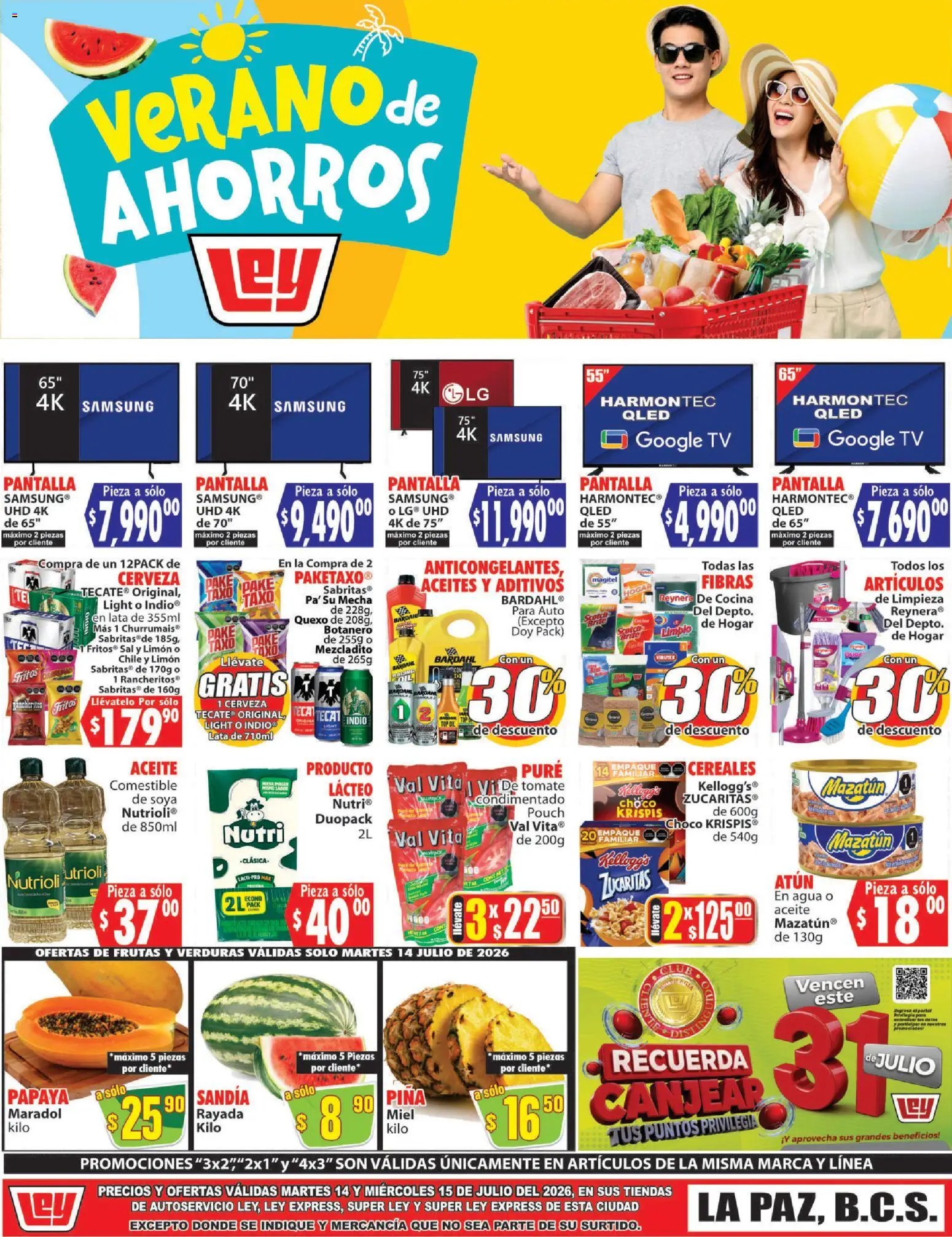 Casa Ley oferta desde 14/07/2026 Casa Ley folleto Autoservicio