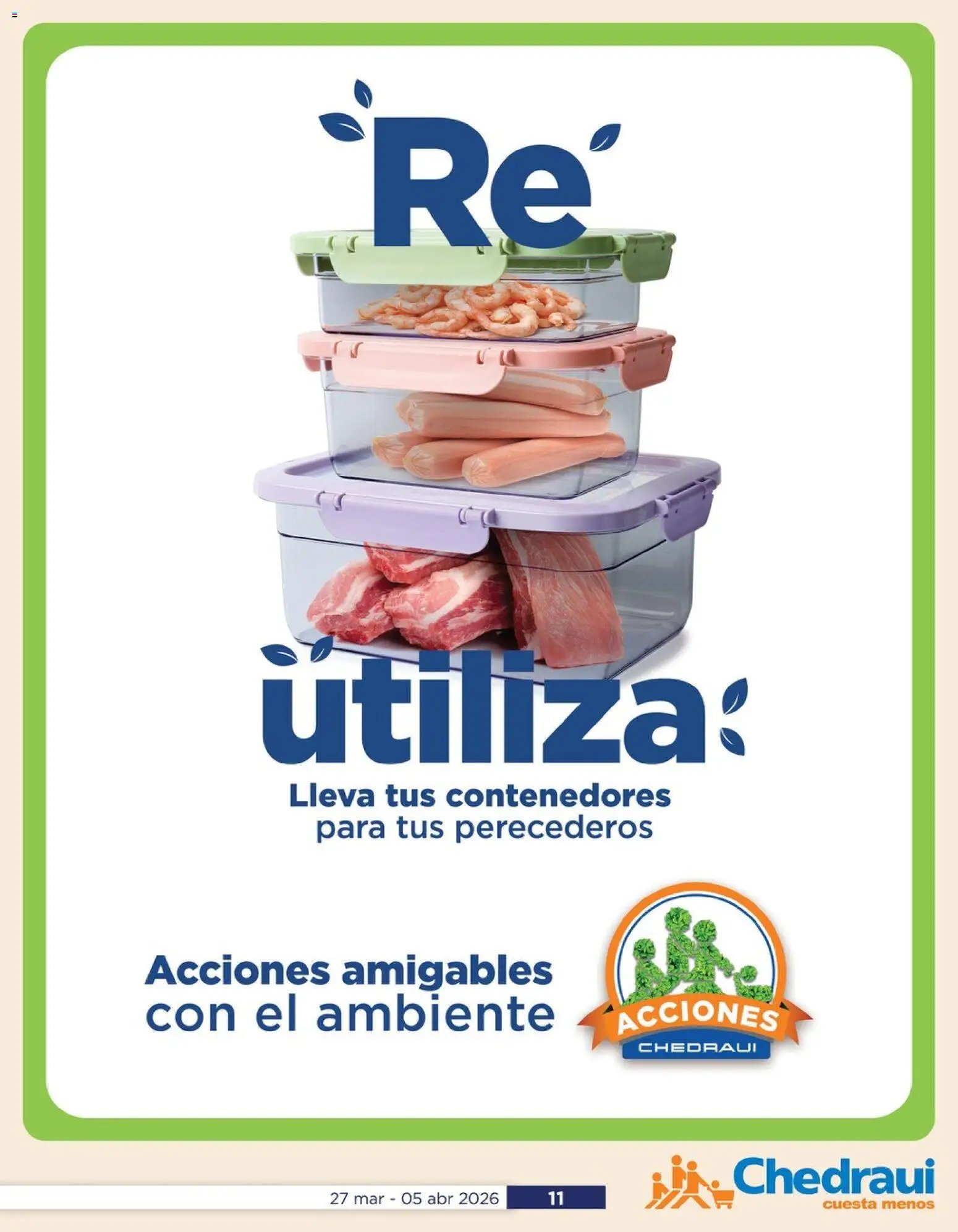 Chedraui oferta desde 27/03/2026 Chedraui folleto La cuaresma más fresca (2026-03-27 - 2026-04-05)