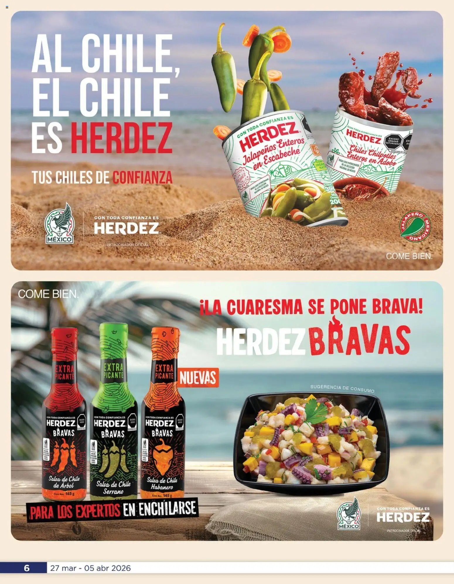 Chedraui oferta desde 27/03/2026 Chedraui folleto La cuaresma más fresca (2026-03-27 - 2026-04-05)