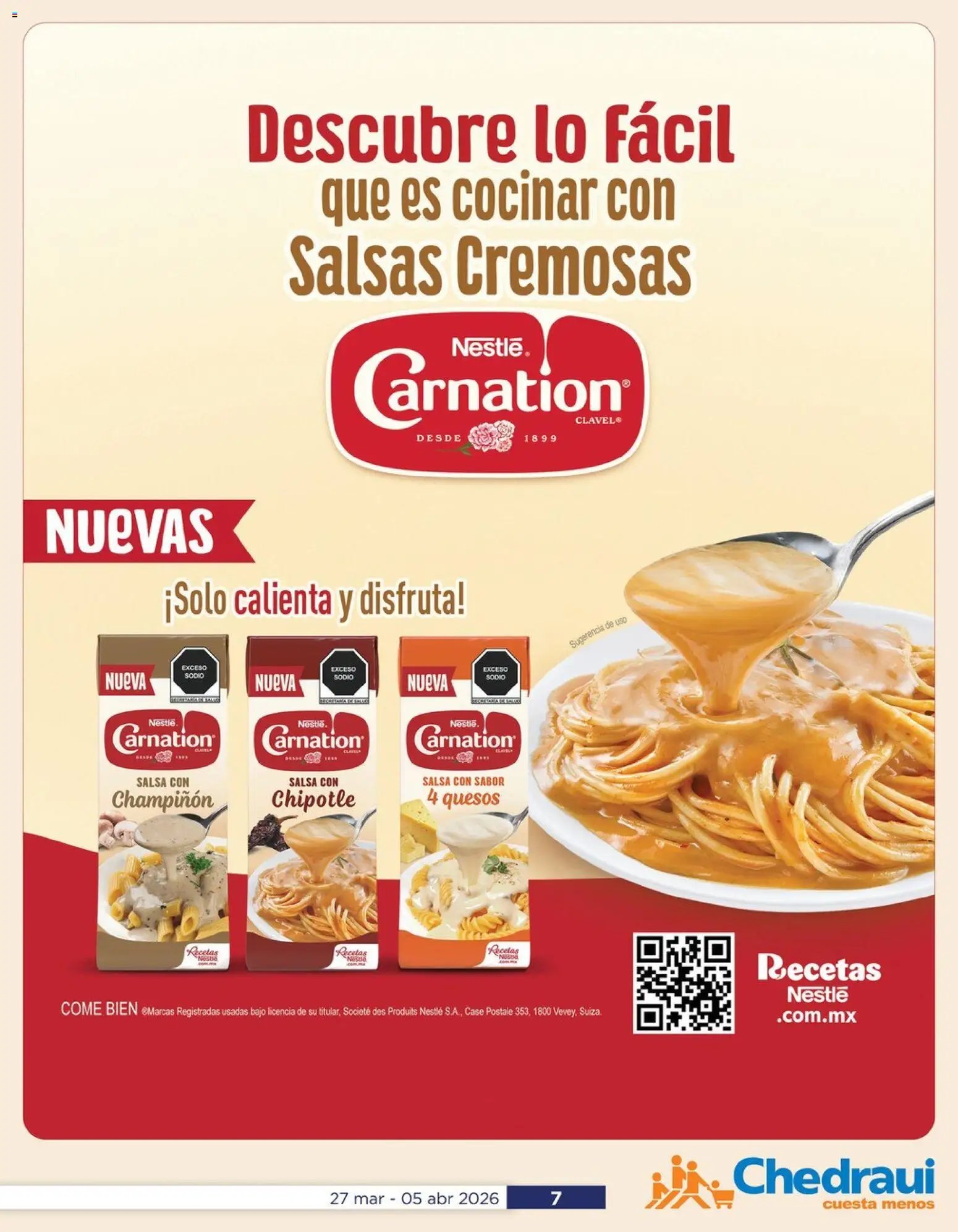Chedraui oferta desde 27/03/2026 Chedraui folleto La cuaresma más fresca (2026-03-27 - 2026-04-05)