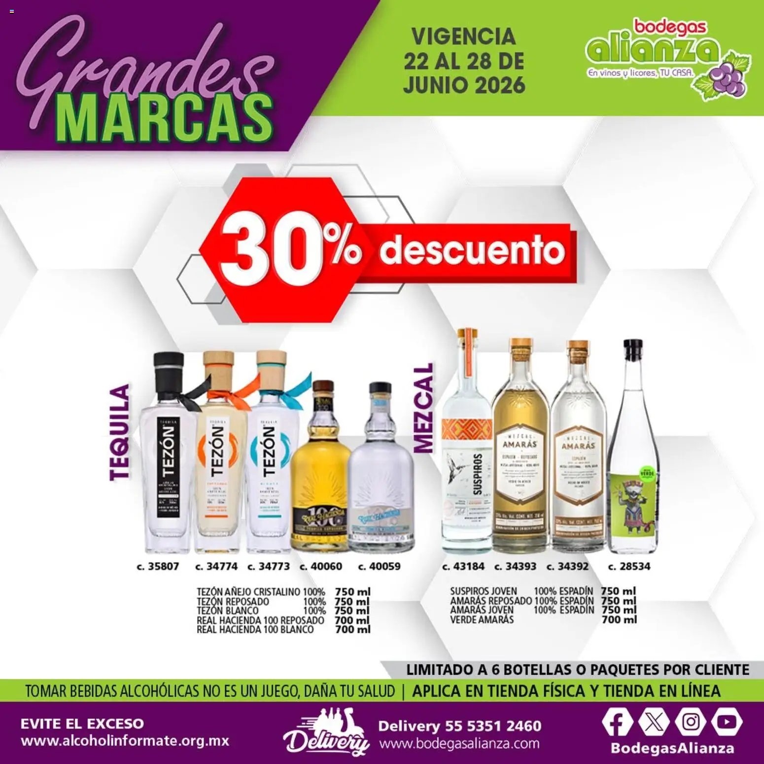 Bodegas Alianza oferta desde 22/06/2026 Bodegas Alianza catálogo Grandes Marcas