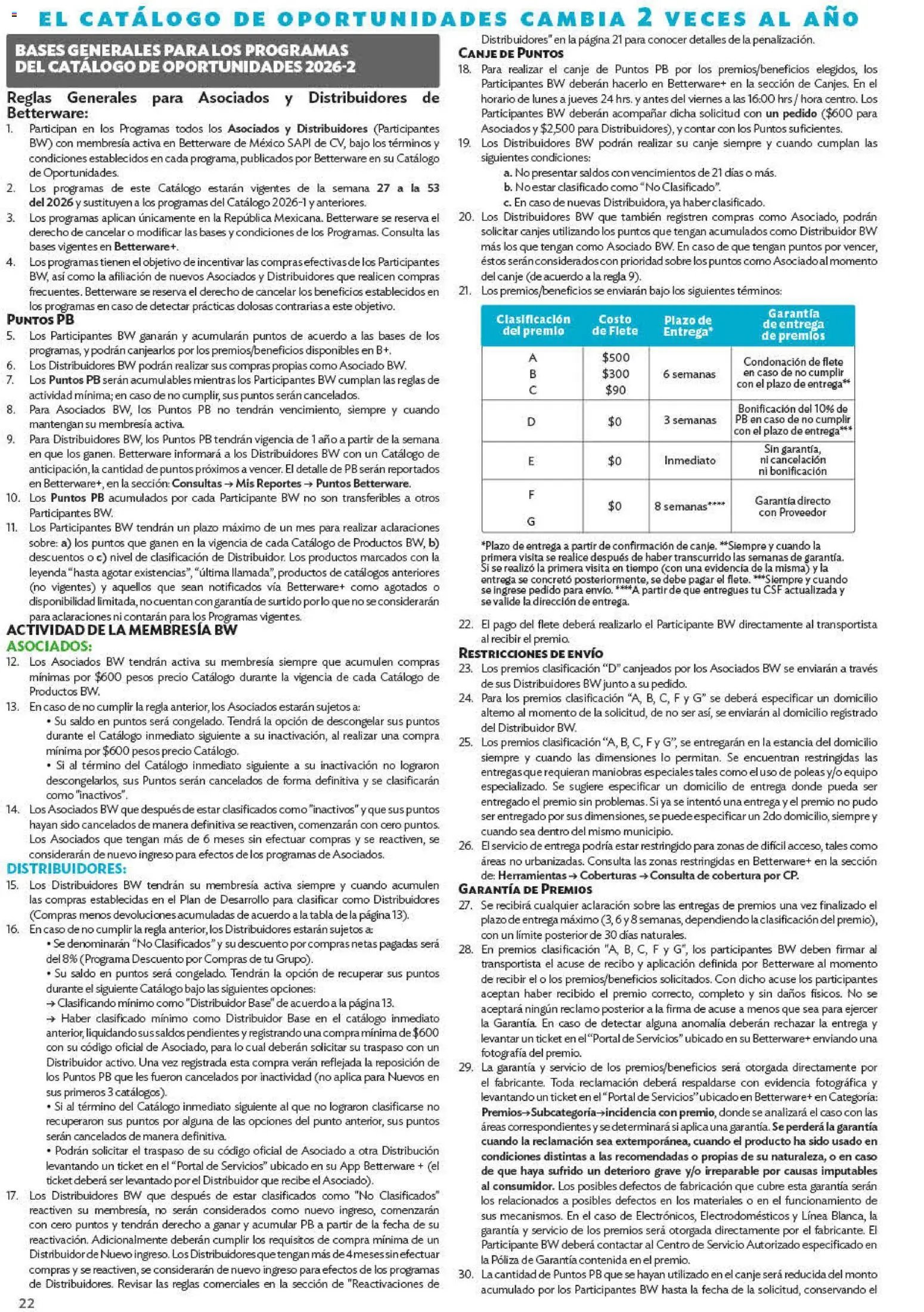 Betterware oferta desde 29/06/2026 Betterware catálogo Oportunidades