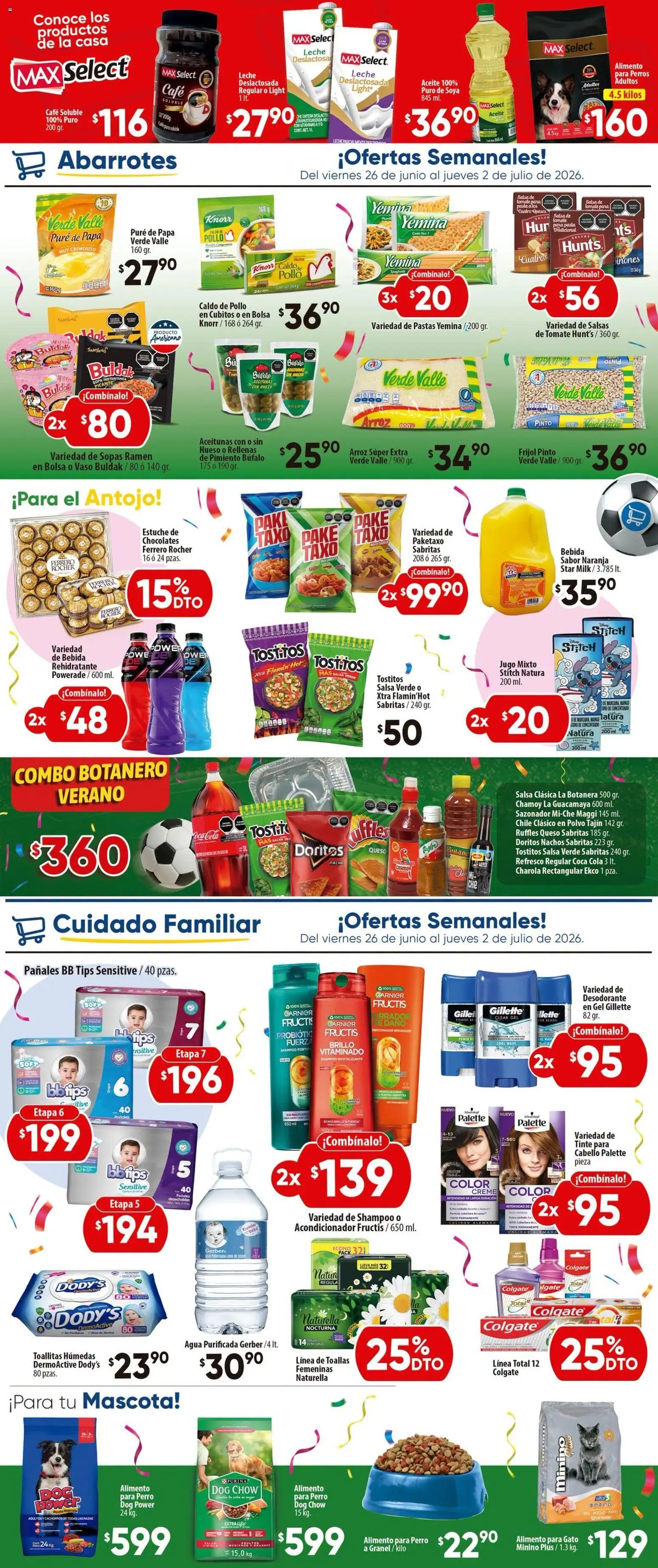 Calimax oferta desde 26/06/2026 Calimax folleto