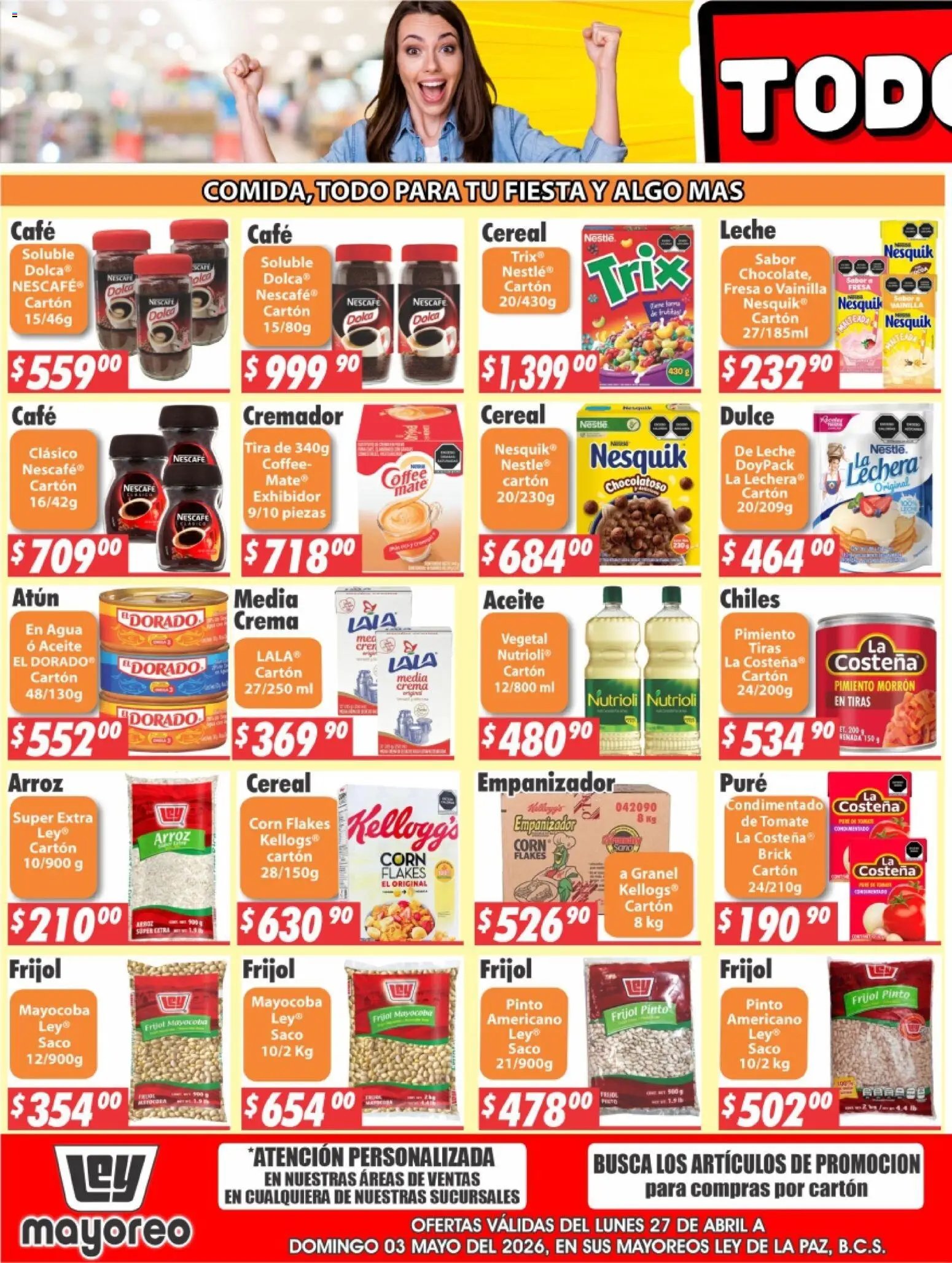 Casa Ley oferta desde 27/04/2026 Casa Ley folleto La Paz (2026-04-27 - 2026-05-03)