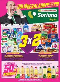 Soriana oferta desde 10/07/2026 Soriana Julio Regalado Súper Nacional