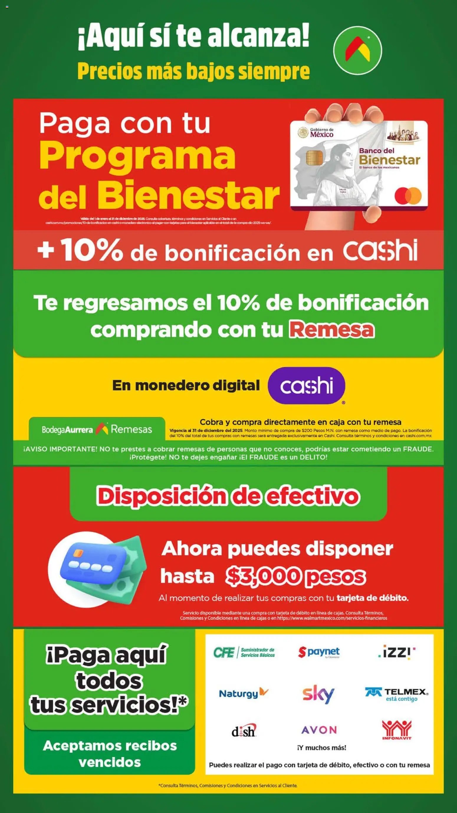 Bodega Aurrerá oferta desde 20/11/2025 Folleto Todo para la limpieza  (2025-11-20 - 2025-12-31)