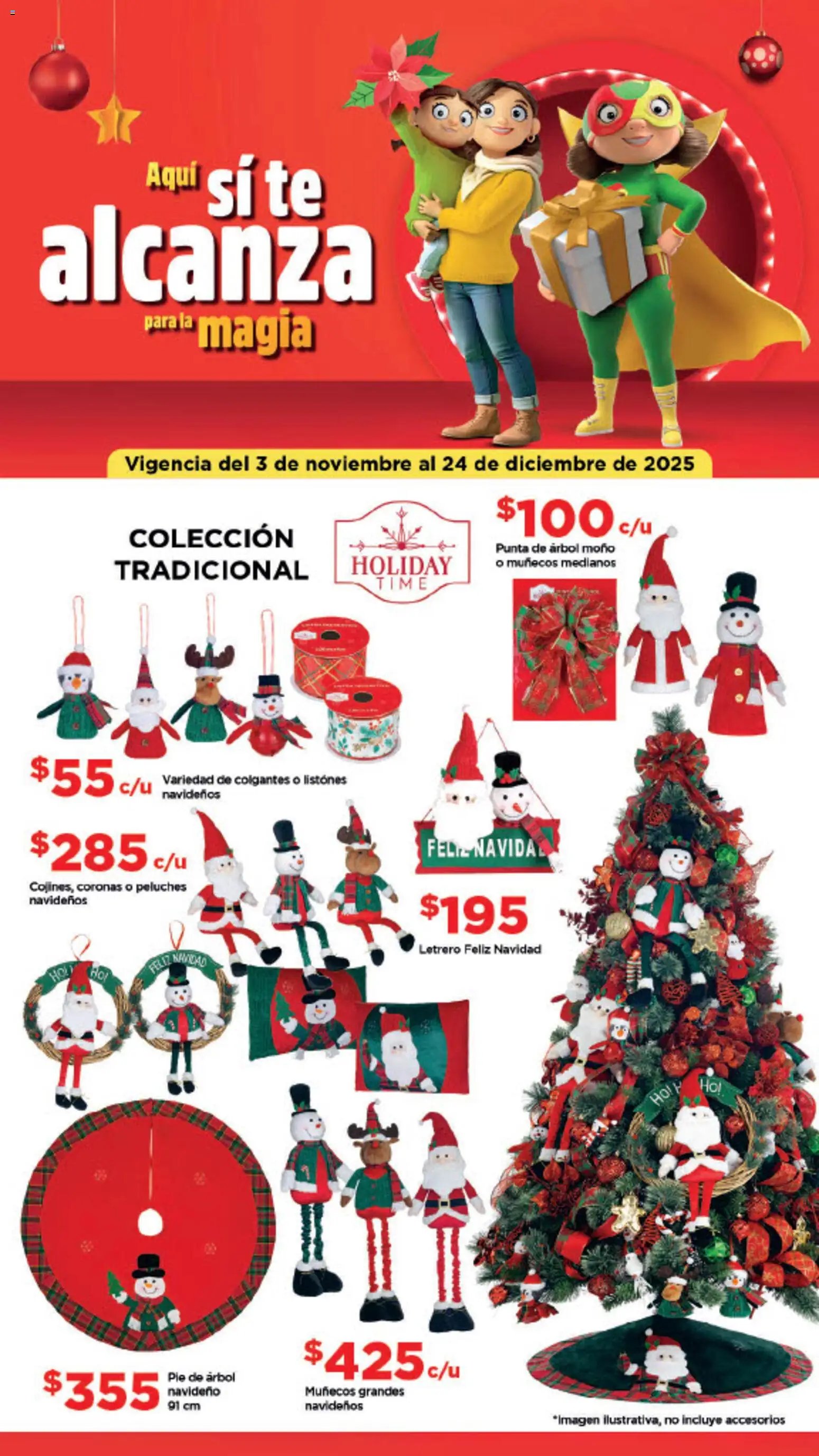 Bodega Aurrerá oferta desde 03/11/2025 Folleto Aquí sí te alcanza para la magia de la Navidad (2025-11-03 - 2025-12-24)