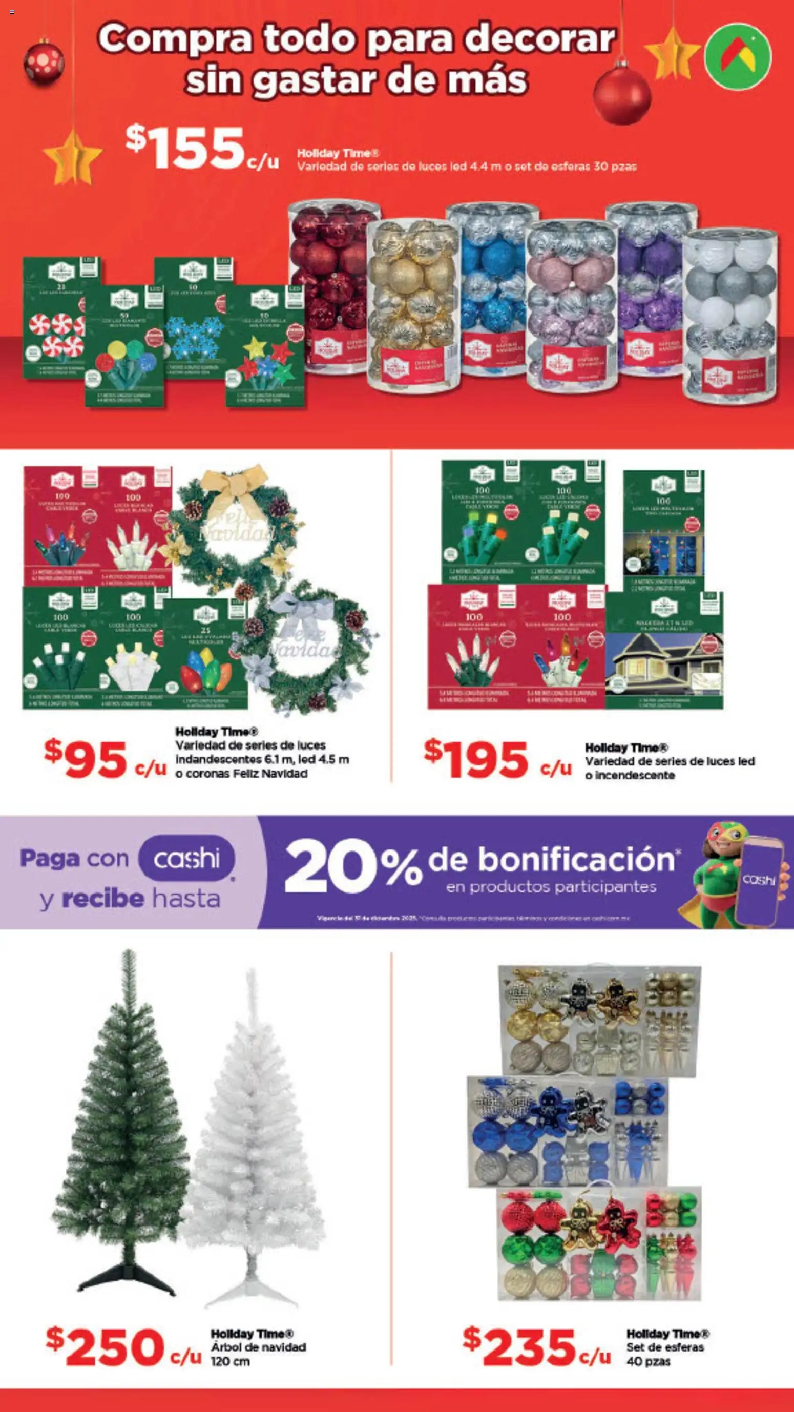 Bodega Aurrerá oferta desde 03/11/2025 Folleto Aquí sí te alcanza para la magia de la Navidad (2025-11-03 - 2025-12-24)