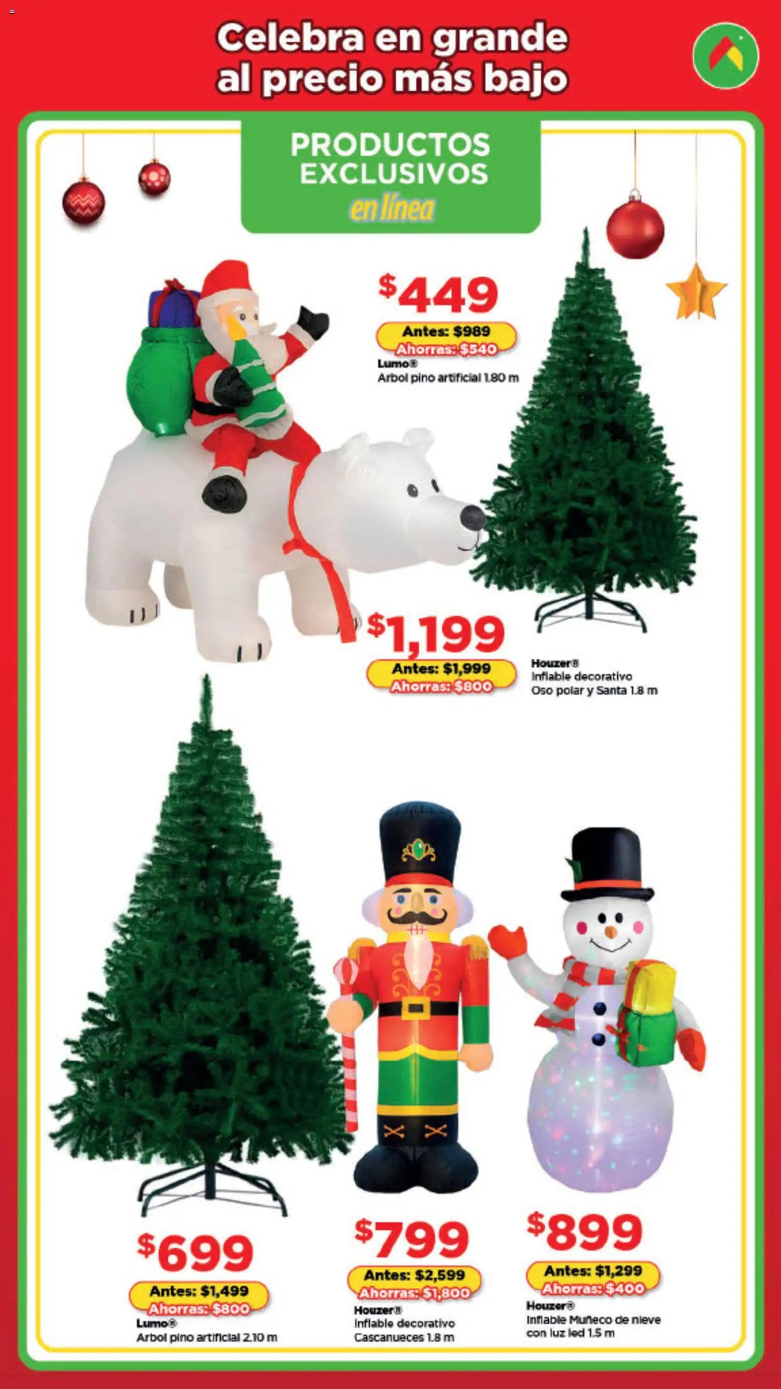 Bodega Aurrerá oferta desde 03/11/2025 Folleto Aquí sí te alcanza para la magia de la Navidad (2025-11-03 - 2025-12-24)