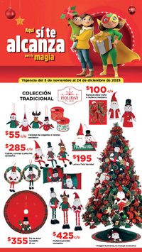 Bodega Aurrerá oferta desde 03/11/2025 Folleto Aquí sí te alcanza para la magia de la Navidad (2025-11-03 - 2025-12-24)