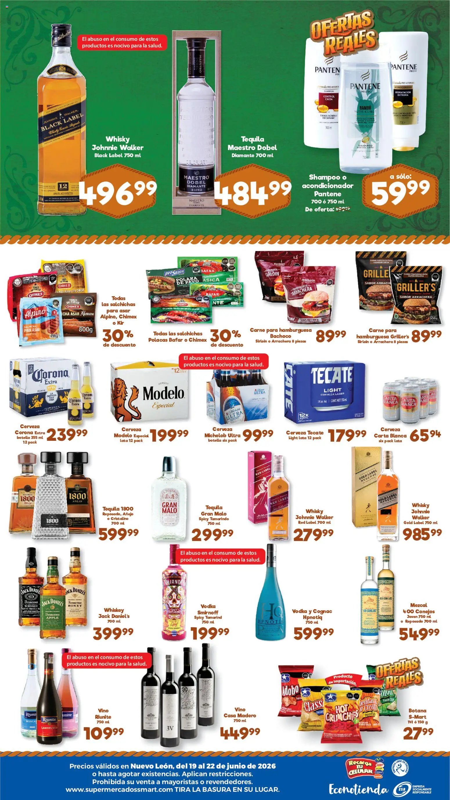 S-Mart oferta desde 19/06/2026 S-Mart folleto Ofertas de feria Monterrey