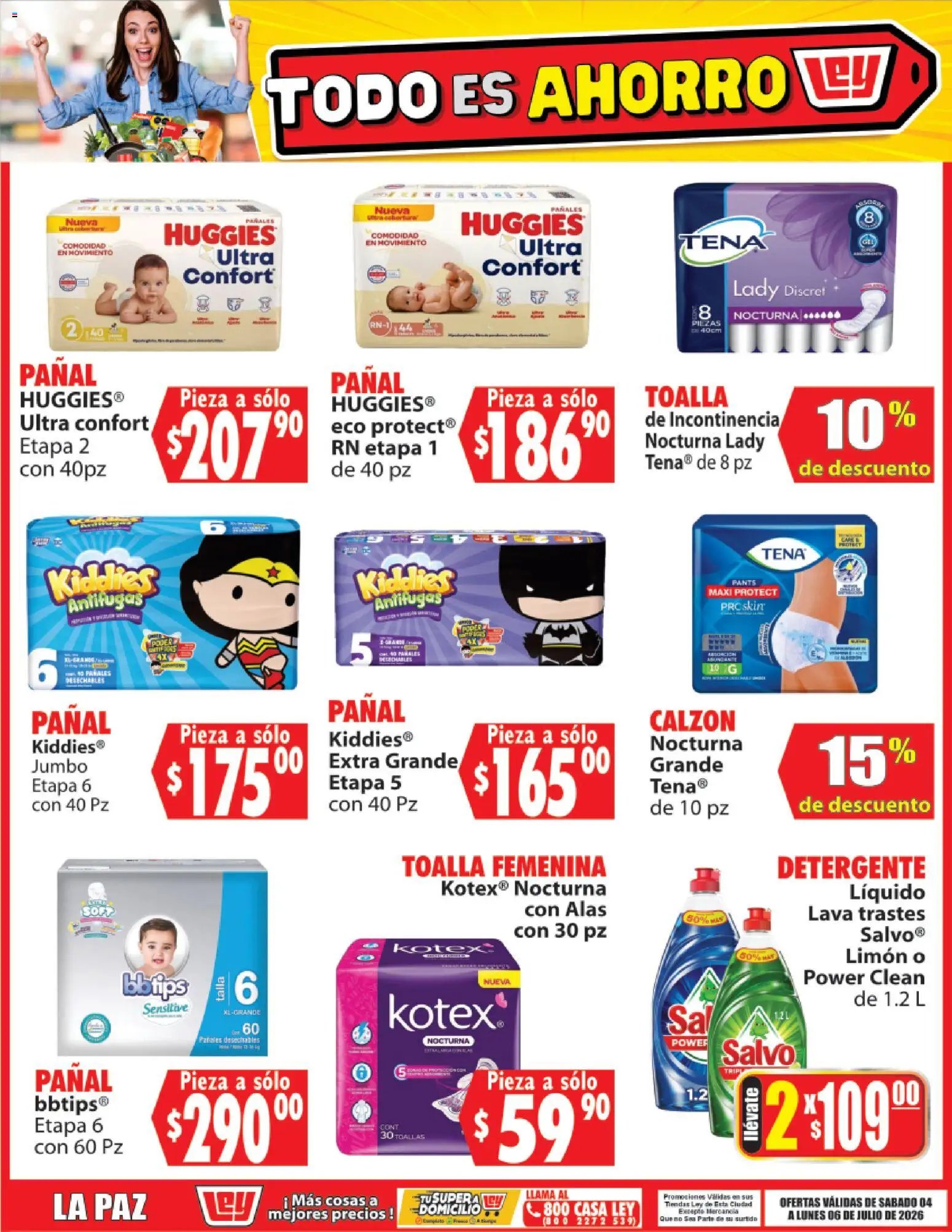 Casa Ley oferta desde 04/07/2026 Casa Ley folleto Todo es ahorro