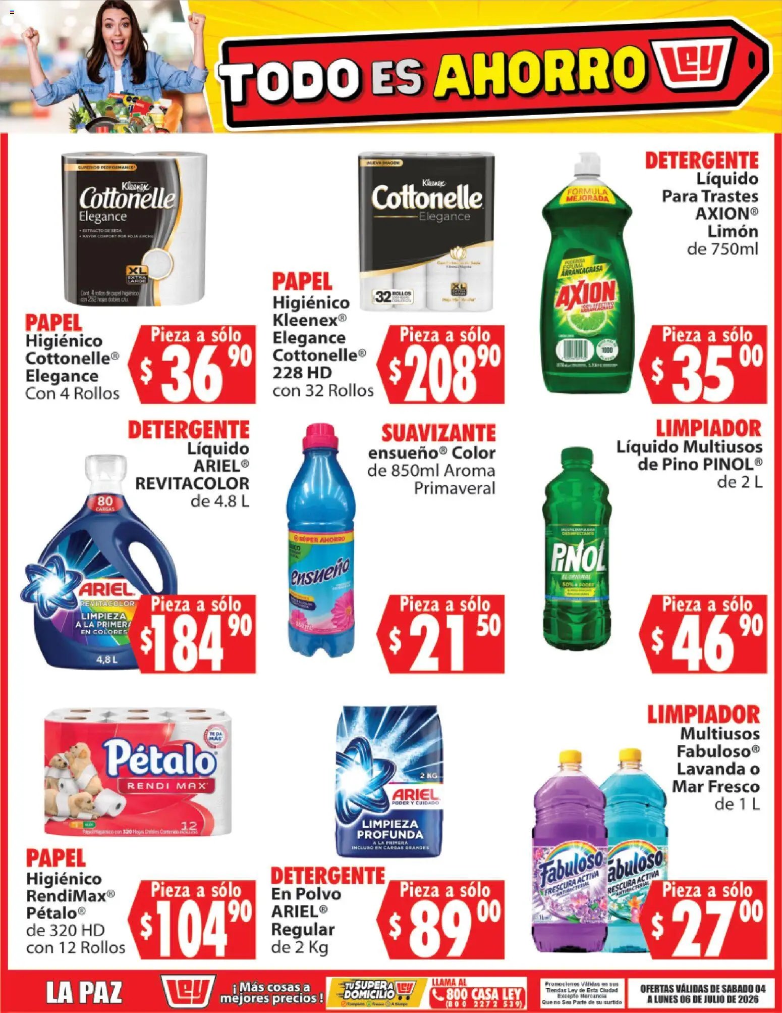 Casa Ley oferta desde 04/07/2026 Casa Ley folleto Todo es ahorro
