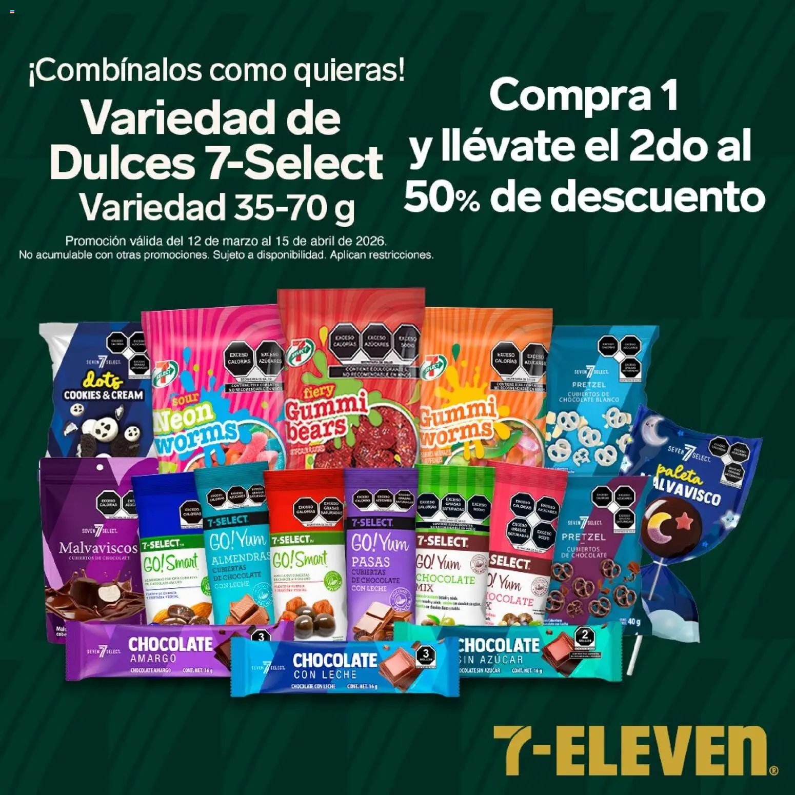 7-Eleven oferta desde 12/03/2026 7-Eleven folleto (2026-03-12 - 2026-04-15)