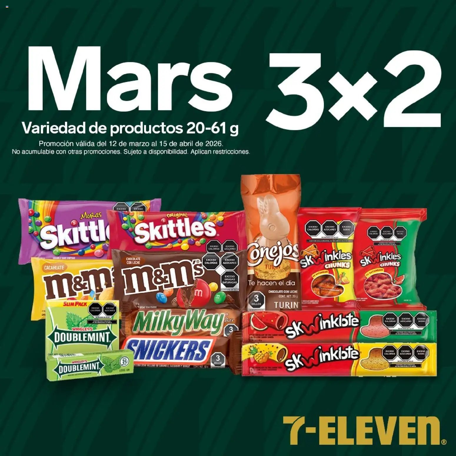 7-Eleven oferta desde 12/03/2026 7-Eleven folleto (2026-03-12 - 2026-04-15)