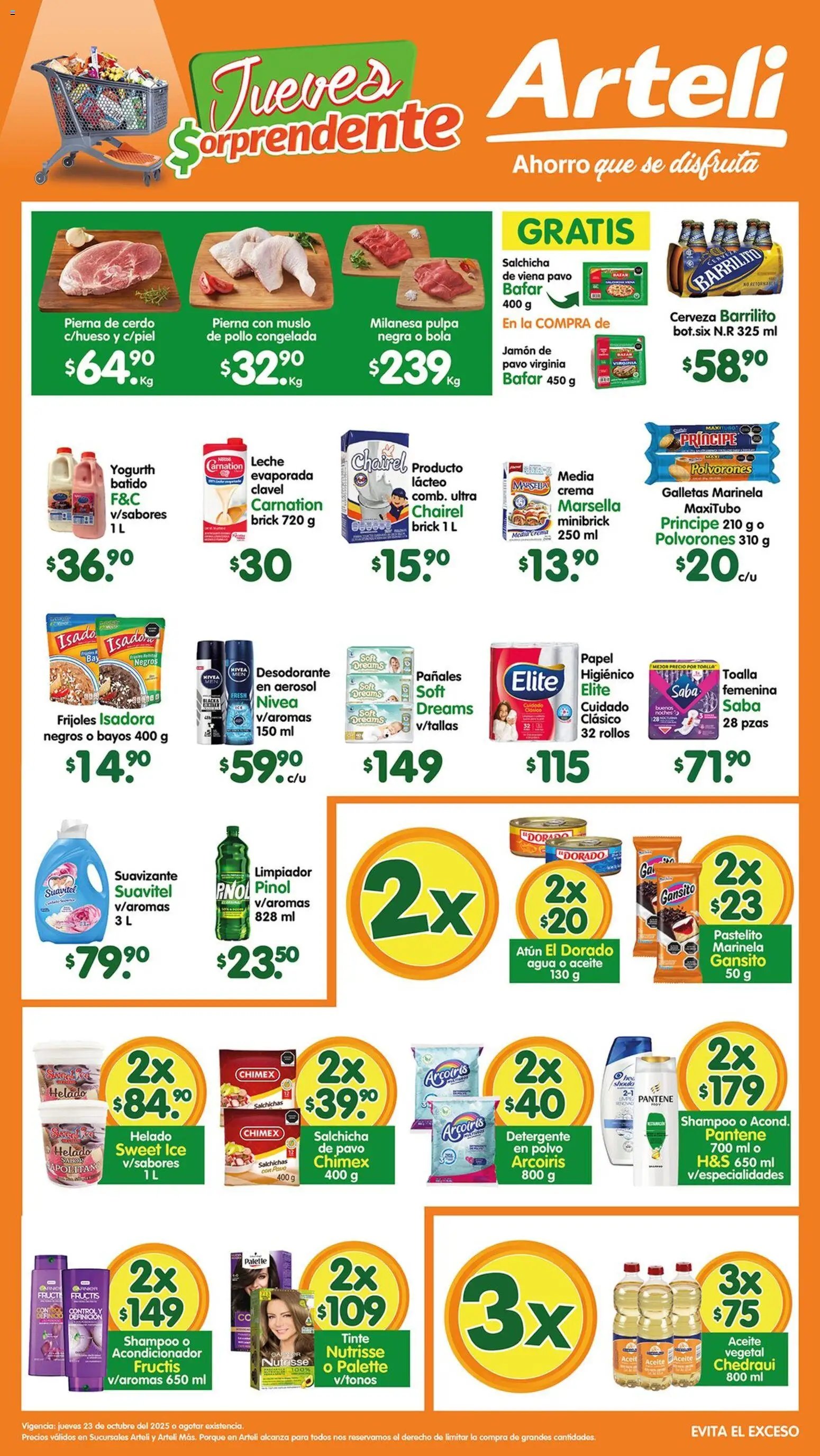 Arteli oferta desde 23/10/2025 Folleto Arteli (2025-10-23 - 2026-10-23)