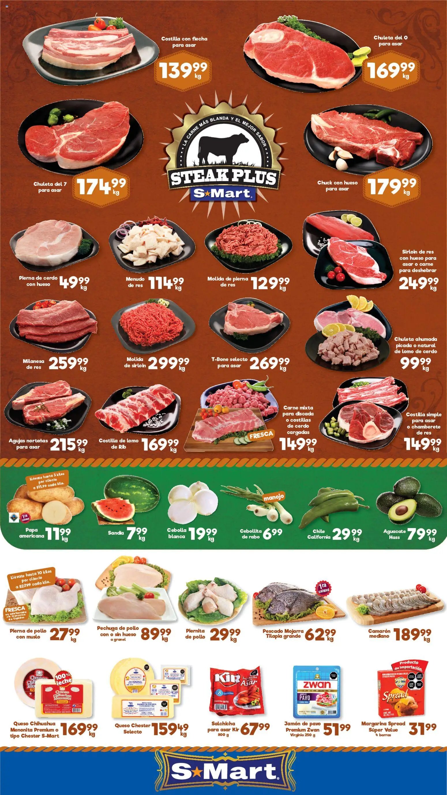 S-Mart oferta desde 10/07/2026 S-Mart folleto Juárez