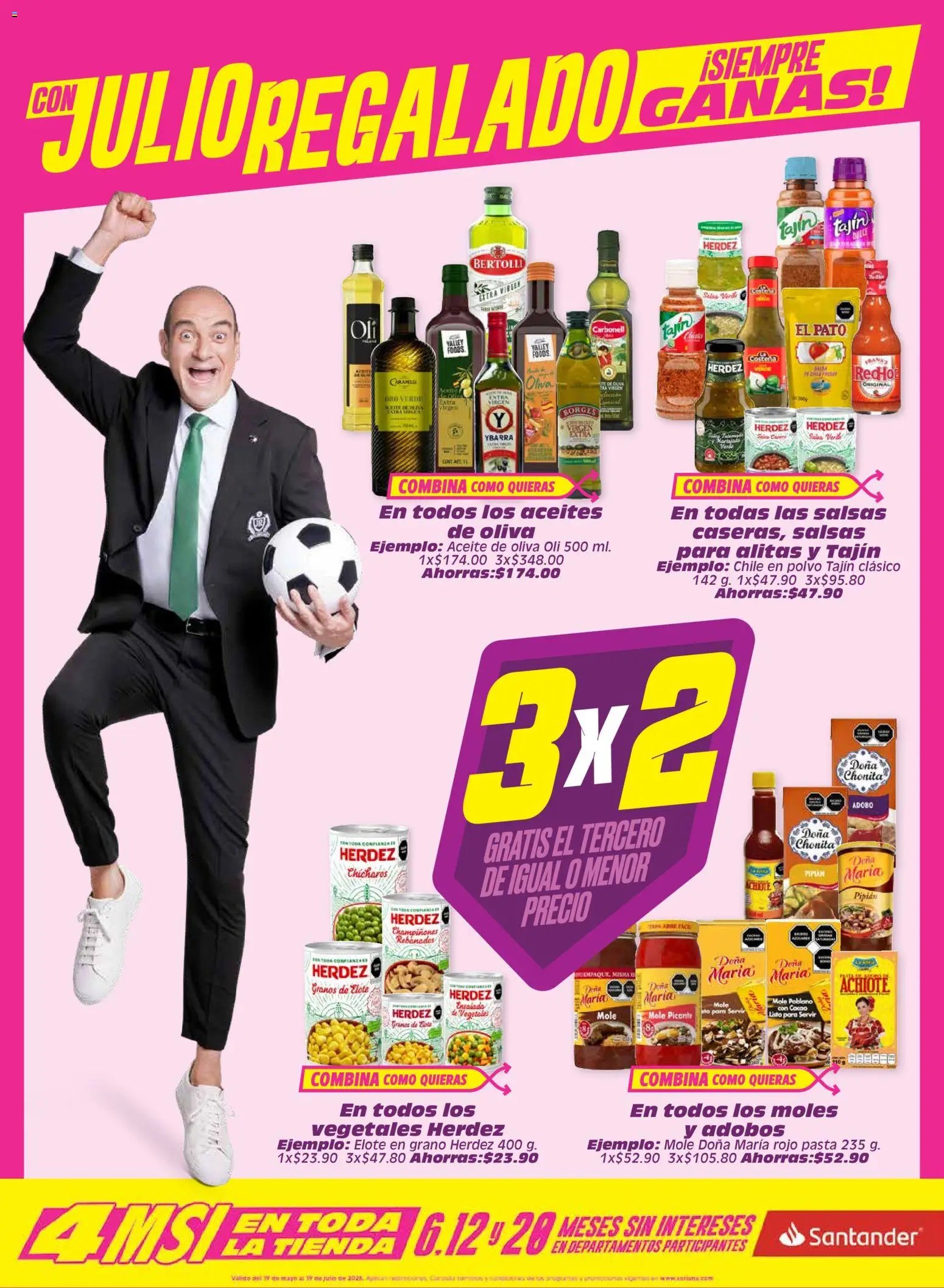 Soriana oferta desde 26/06/2026 Soriana Julio Regalado Súper Nacional